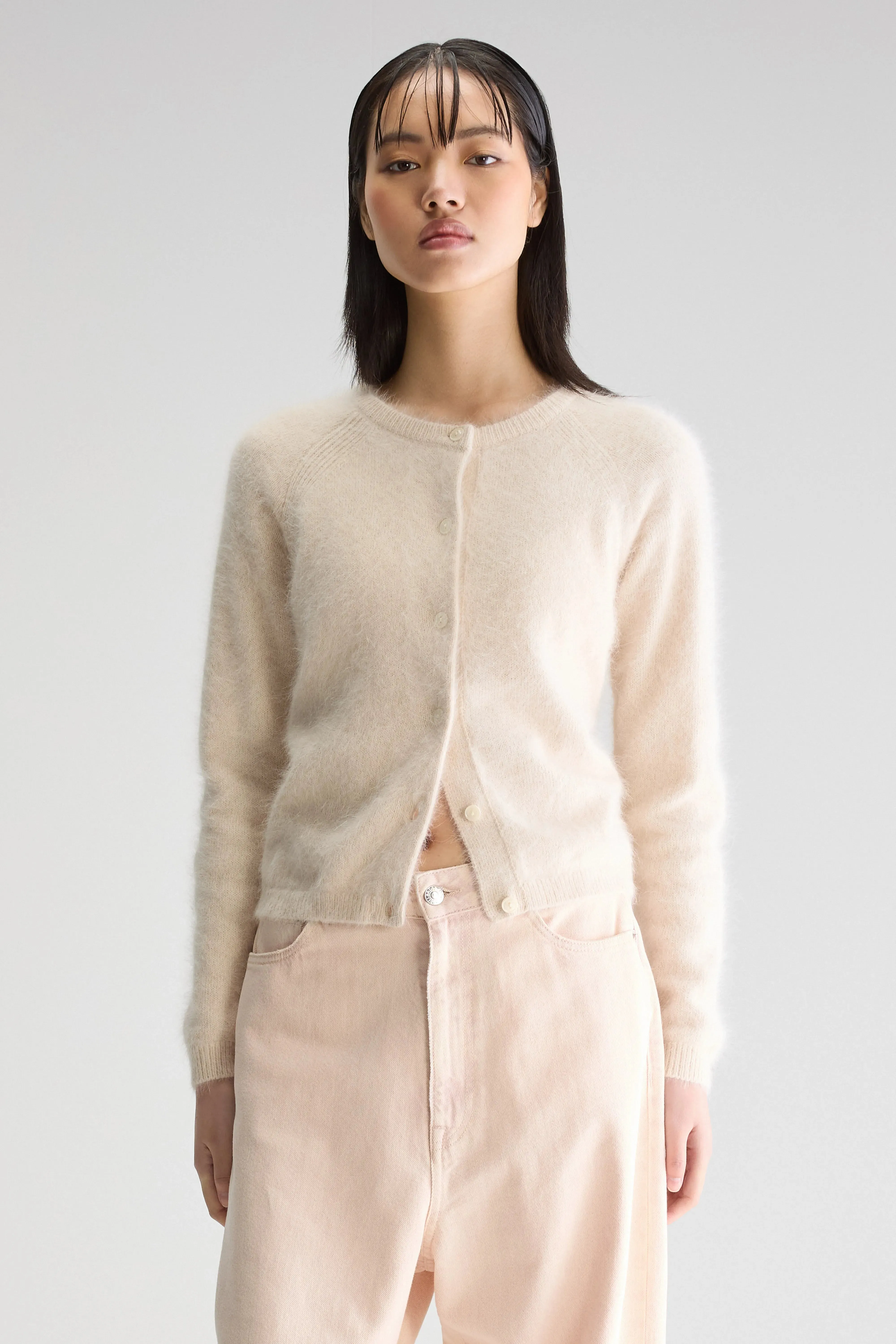 Datair angora-blend cardigan (252 / W / PARCHEMIN) sold by Bellrose product image thumbnail 2