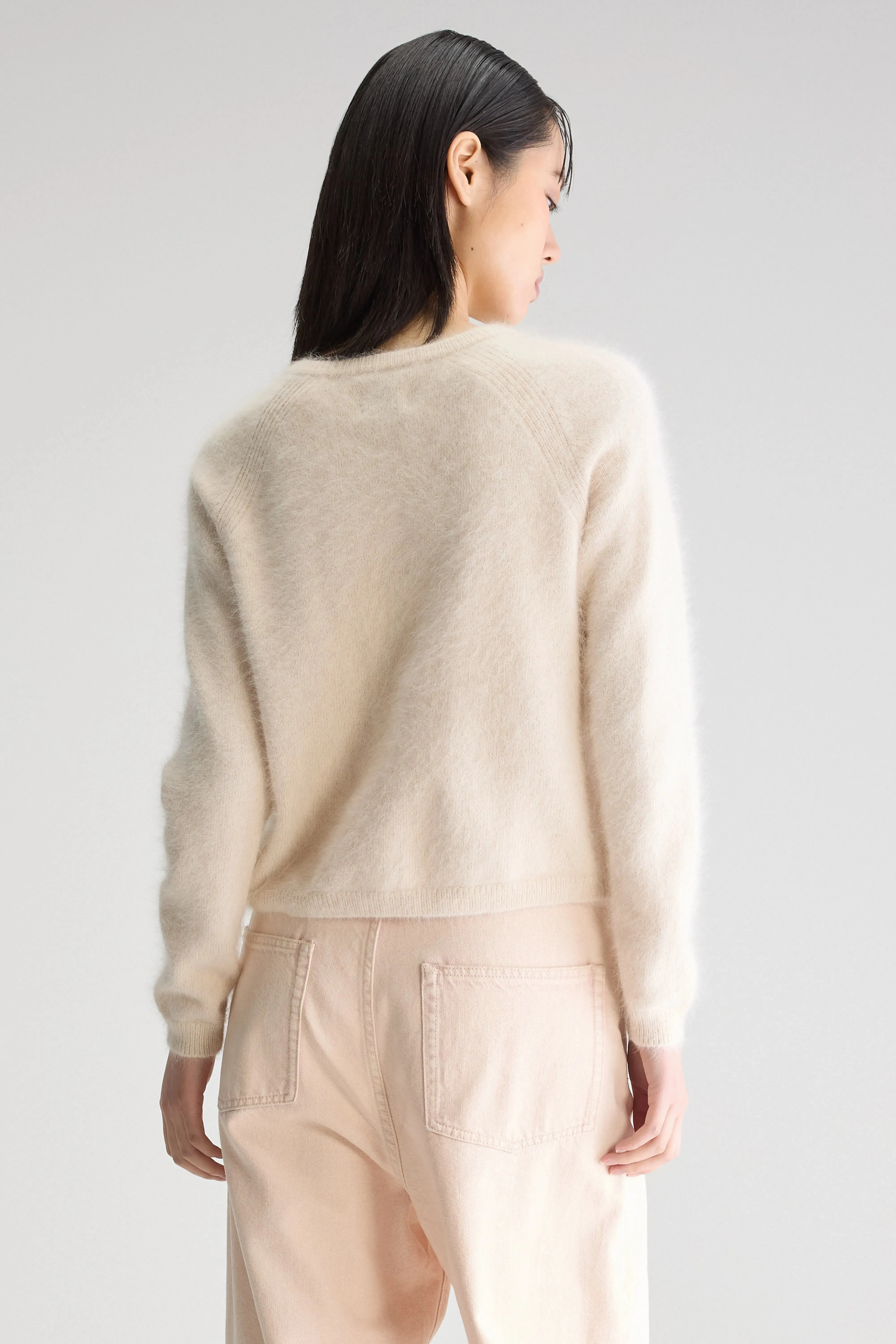 Datair angora-blend cardigan (252 / W / PARCHEMIN) sold by Bellrose product image thumbnail 4
