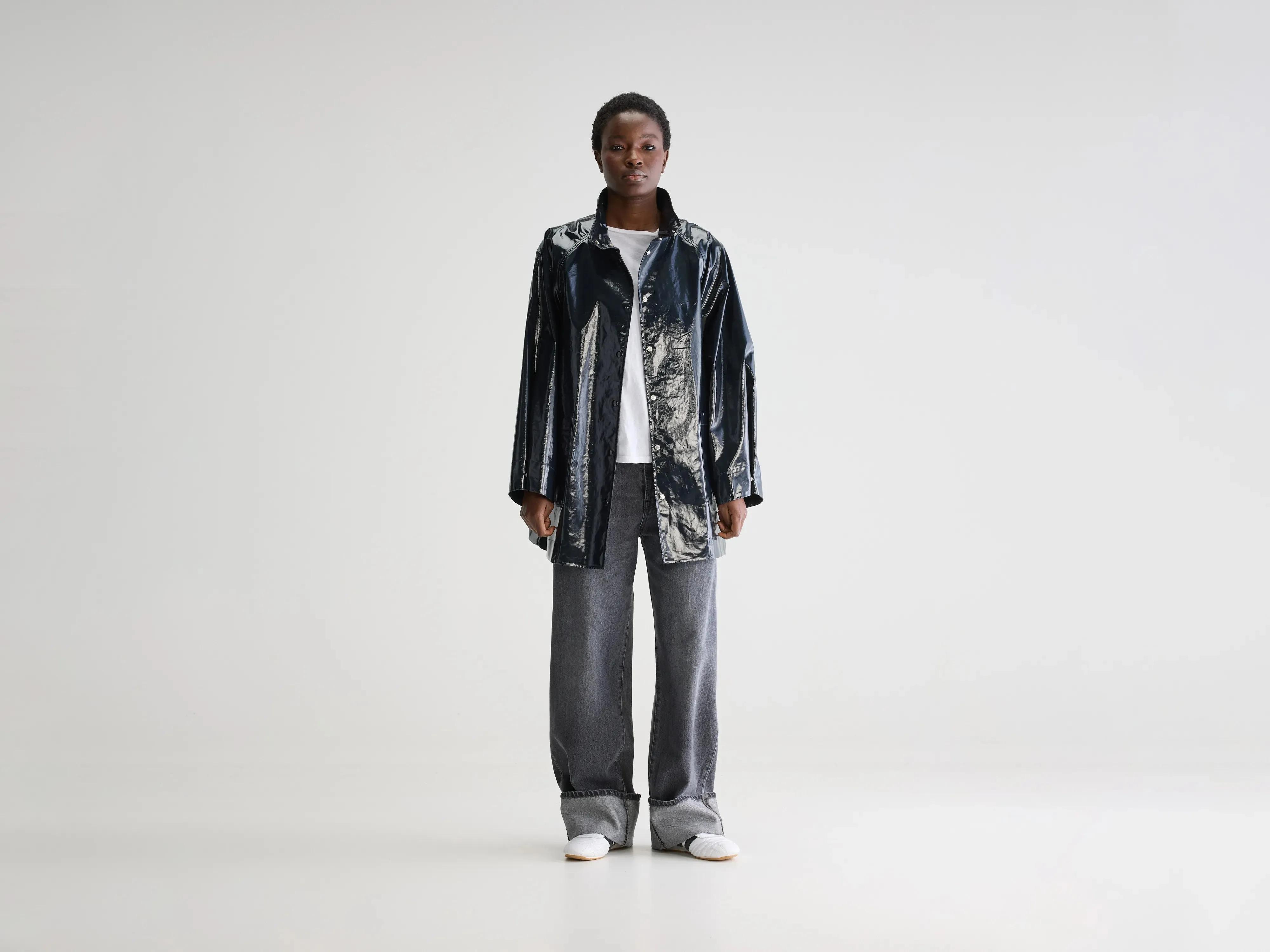 Haily rain jacket (251 / W / NAVY) sold by Bellrose