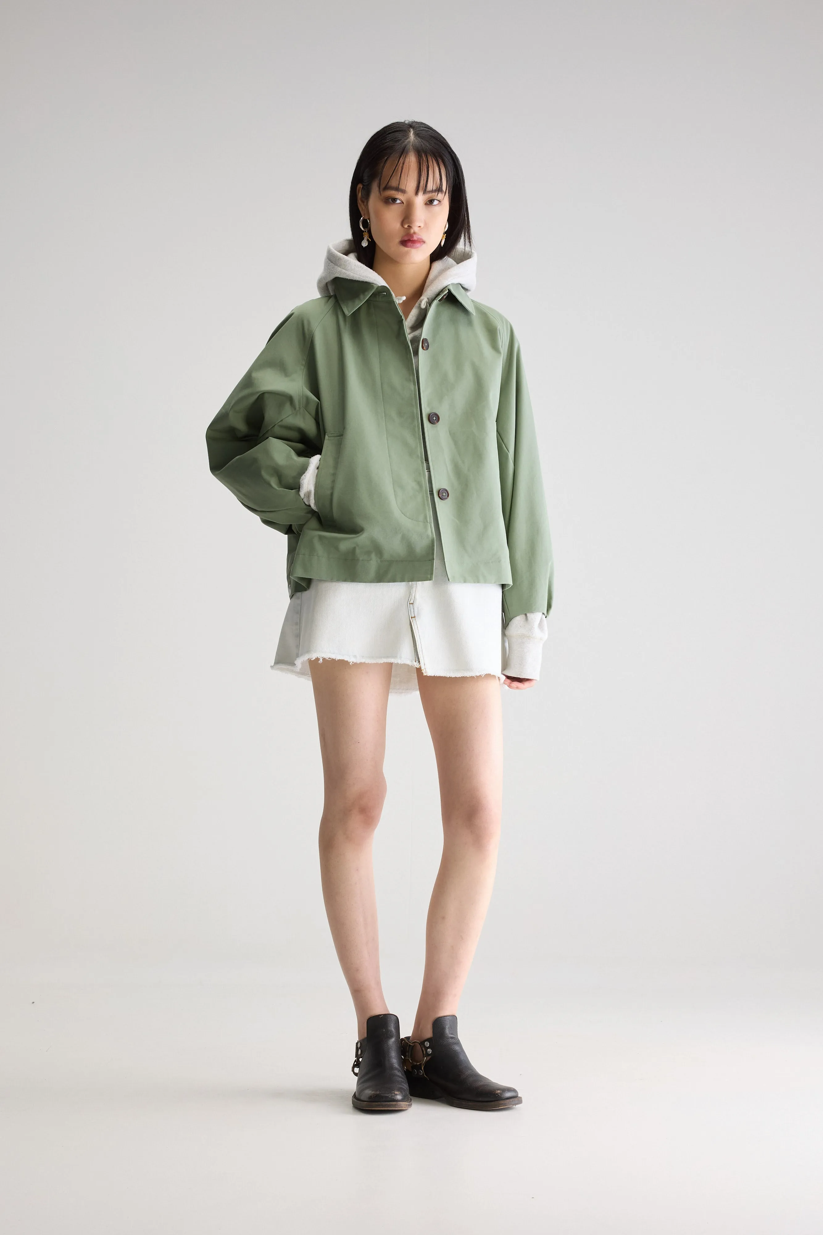 Jodie trench jacket (251 / W / EUCALYPTUS) sold by Bellrose product image thumbnail 2