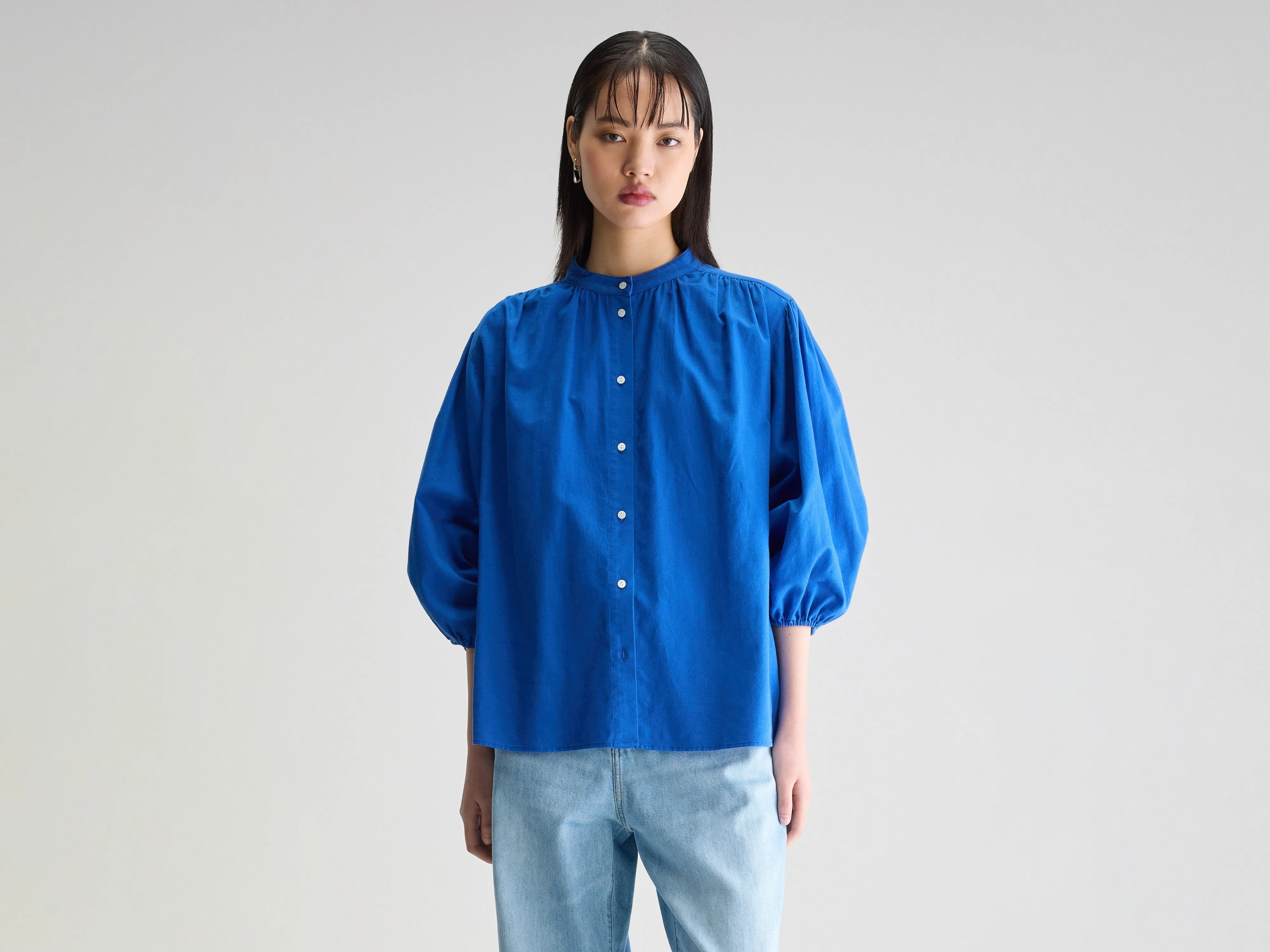 Kylie regular blouse (251 / W / LAZULI) sold by Bellrose