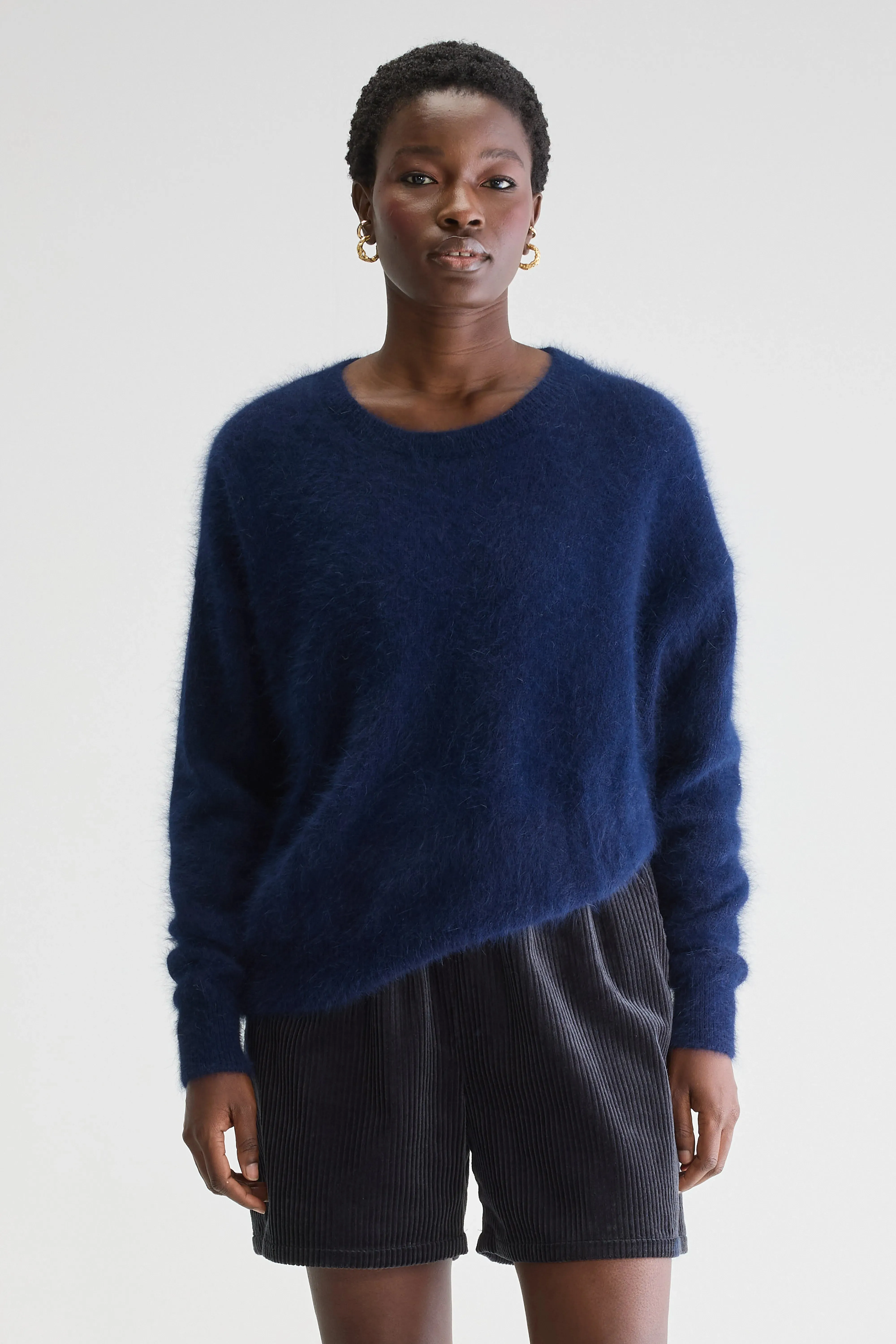 Datus angora-blend sweater (252 / W / NAVY) sold by Bellrose product image thumbnail 2