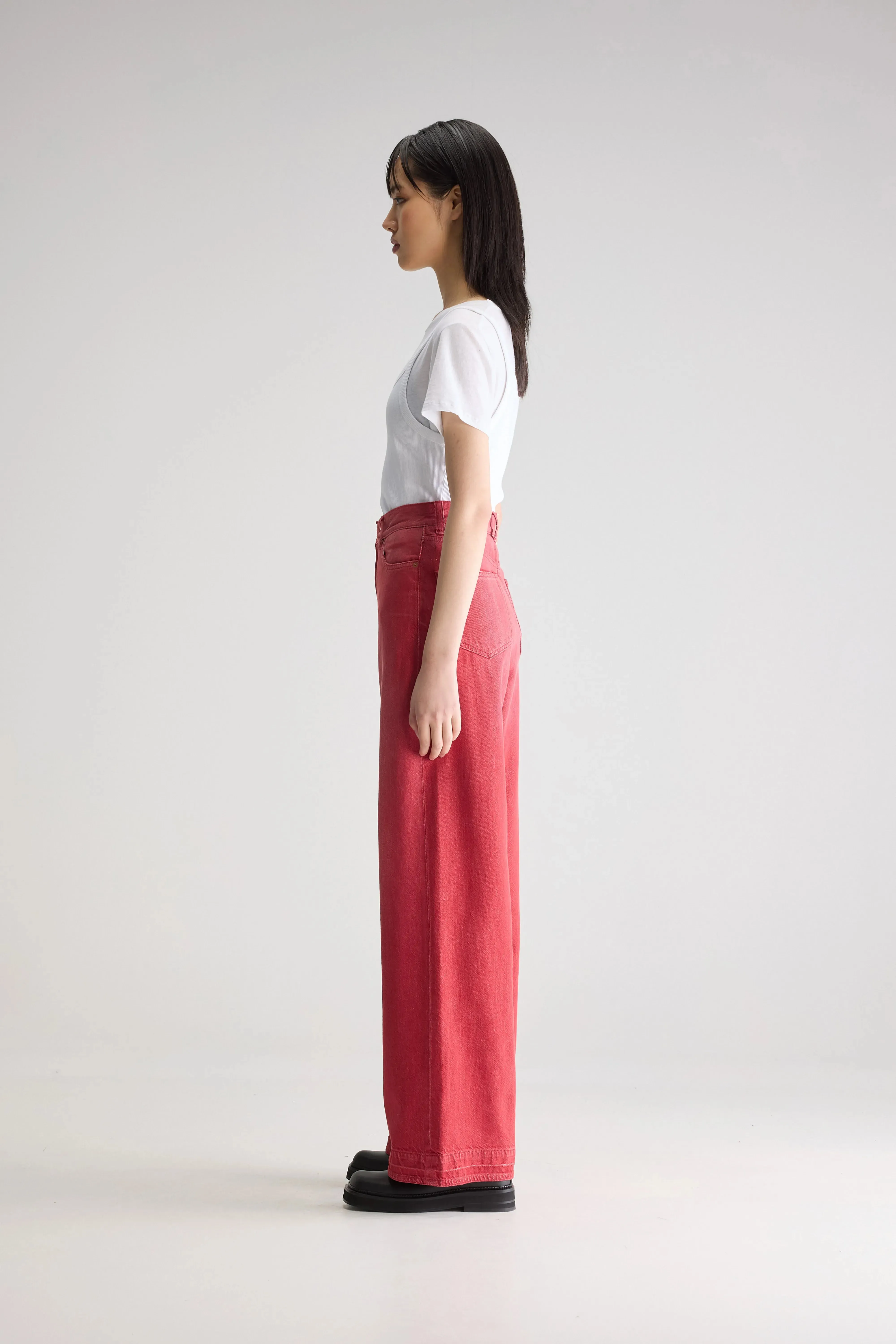 Denim N. 64 wide jeans (251 / W / AMORE) sold by Bellrose product image thumbnail 5