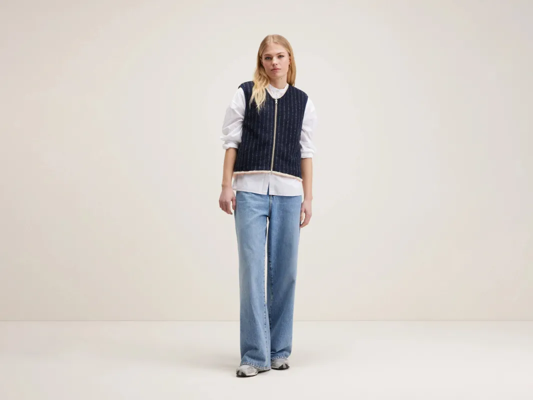 Hess sleeveless jacket (242 / W / STRIPE A) sold by Bellrose