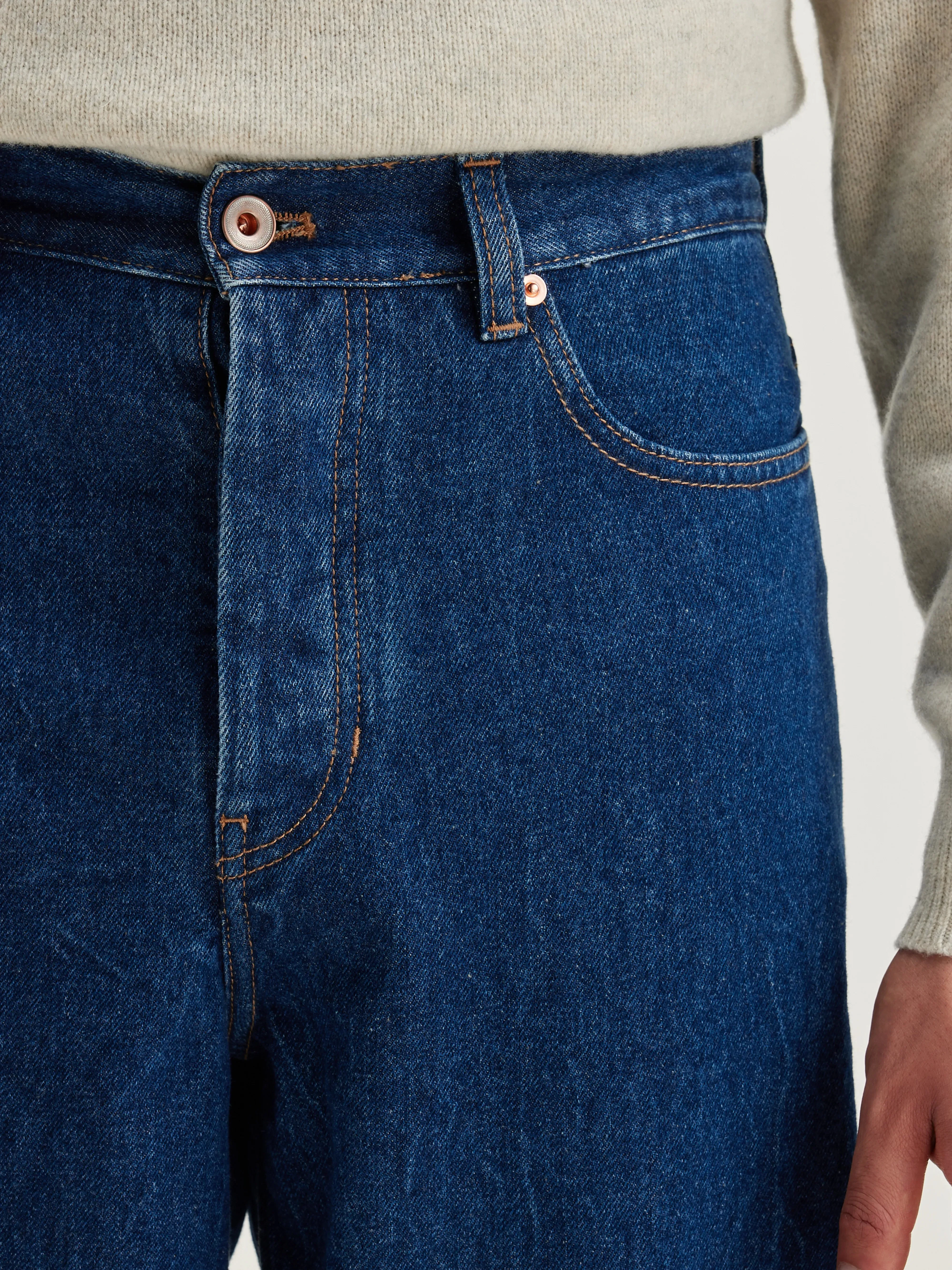 Pinter wide jeans (242 / M / VINTAGE MD BLUE) sold by Bellrose product image thumbnail 3