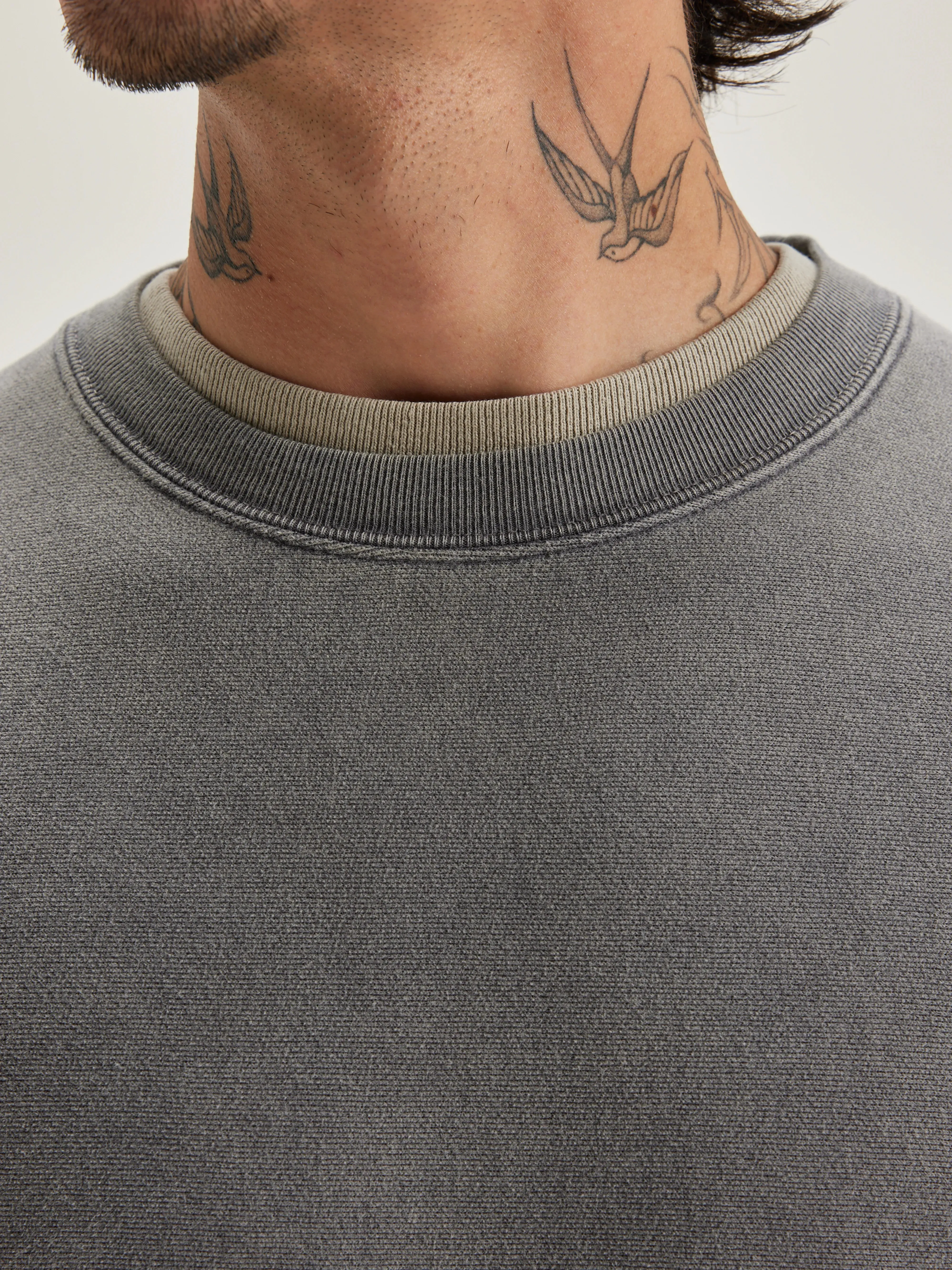Flake crew-neck sweatshirt (242 / M / DEEP GREY) sold by Bellrose product image thumbnail 5