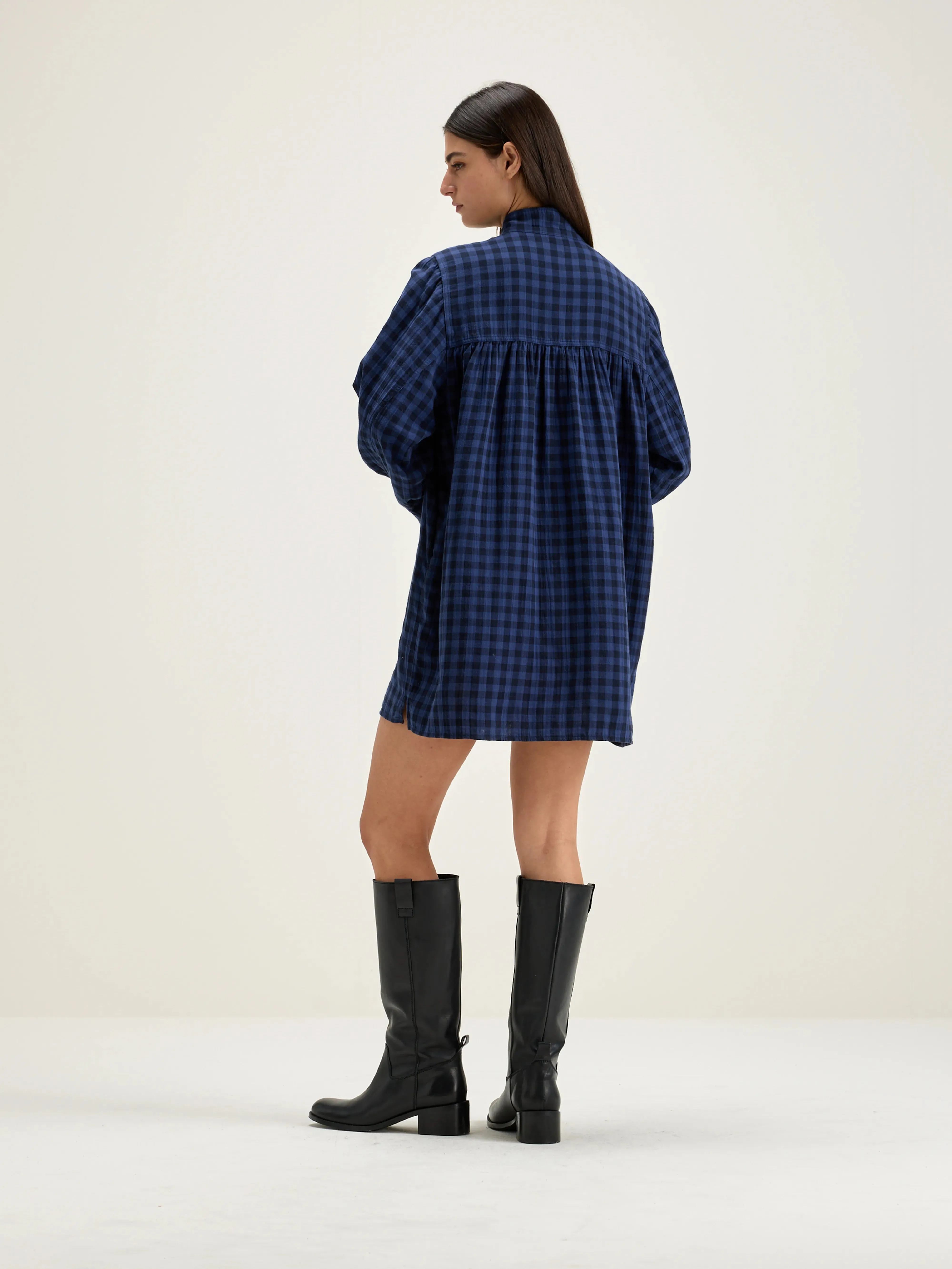 Pelly mini dress (242 / W / CHECK A) sold by Bellrose product image thumbnail 3