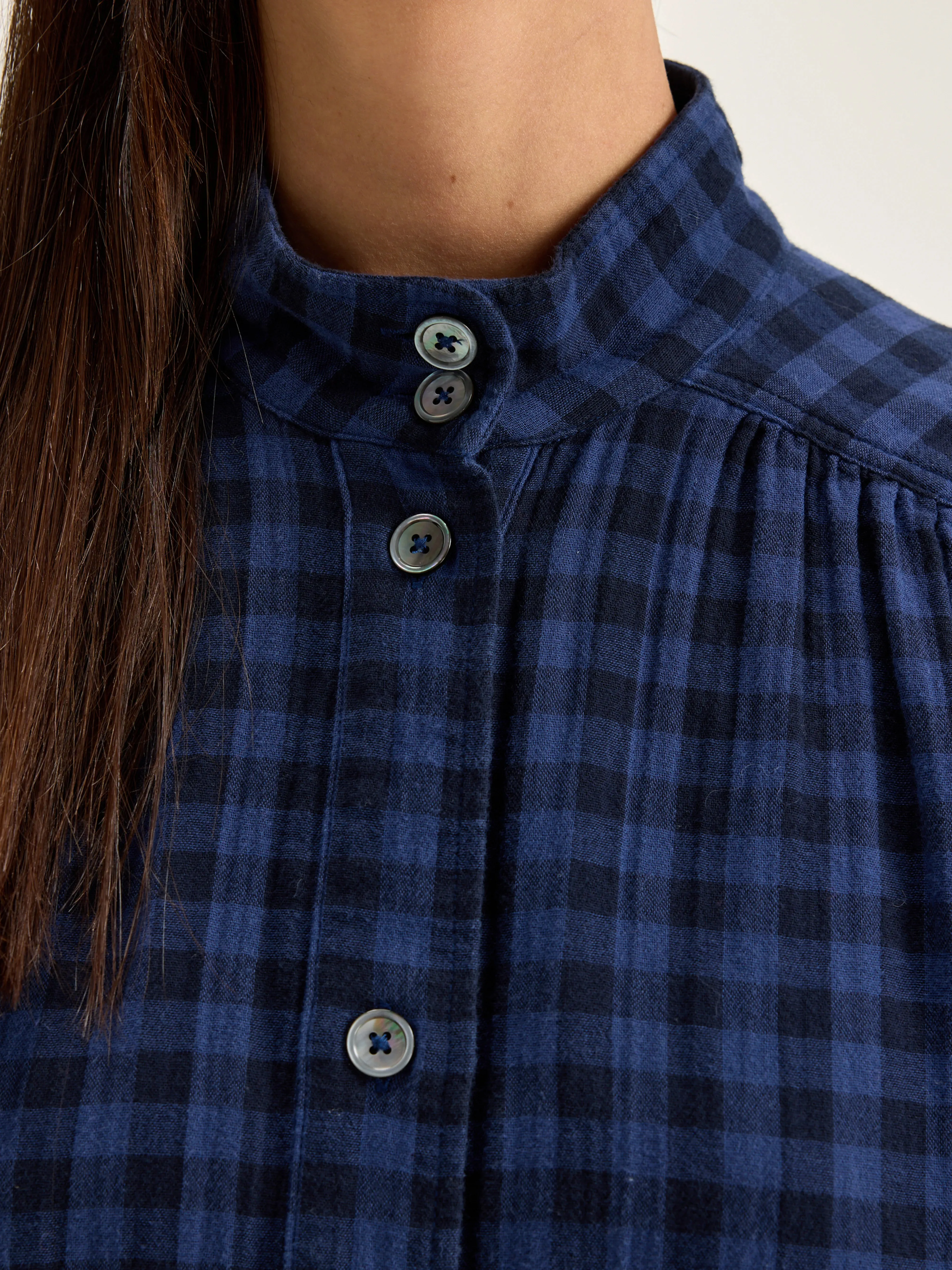 Pelly mini dress (242 / W / CHECK A) sold by Bellrose product image thumbnail 5