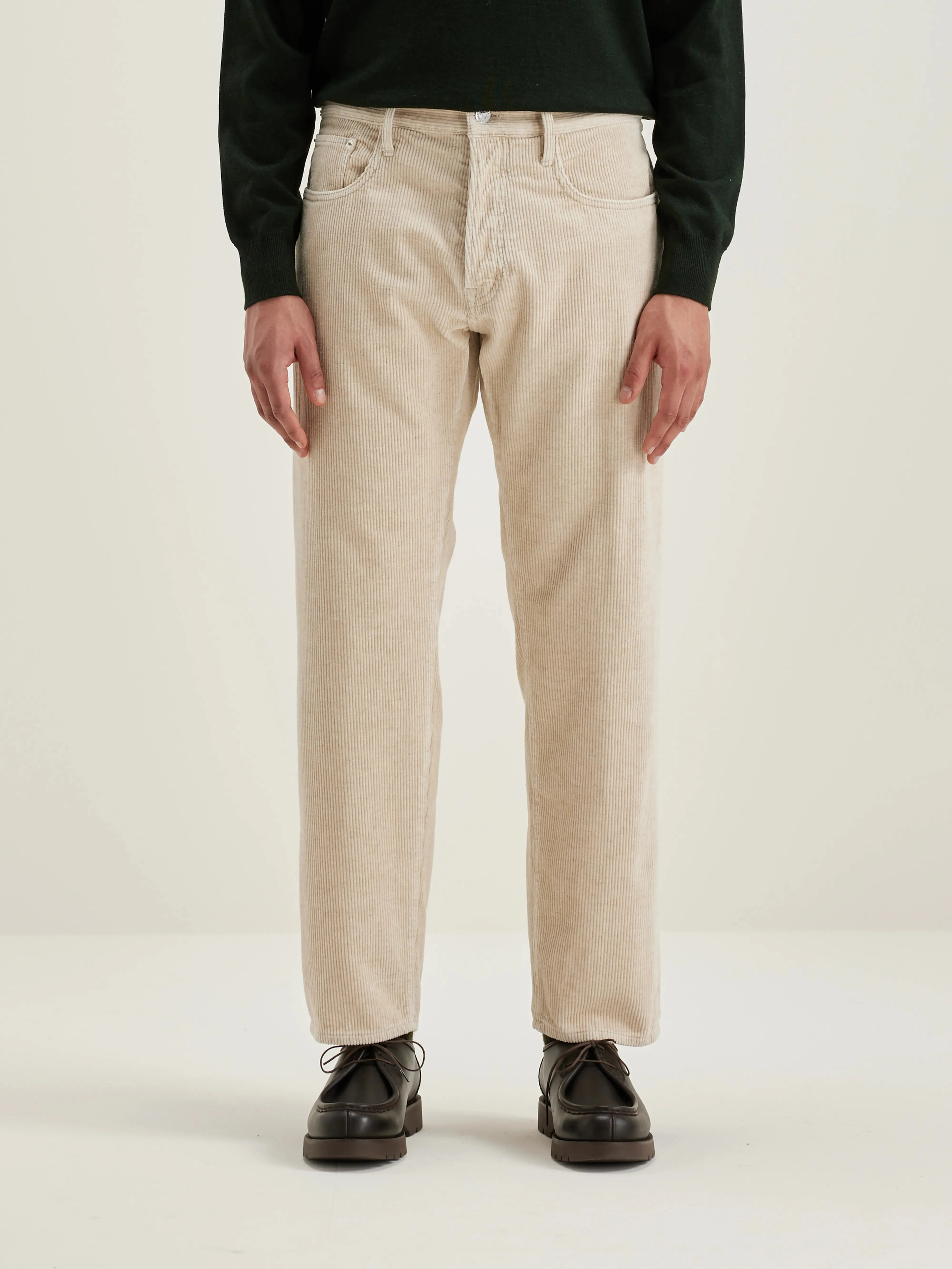 Percy dad-style trousers (242 / M / CALCAIRE) sold by Bellrose product image thumbnail 2