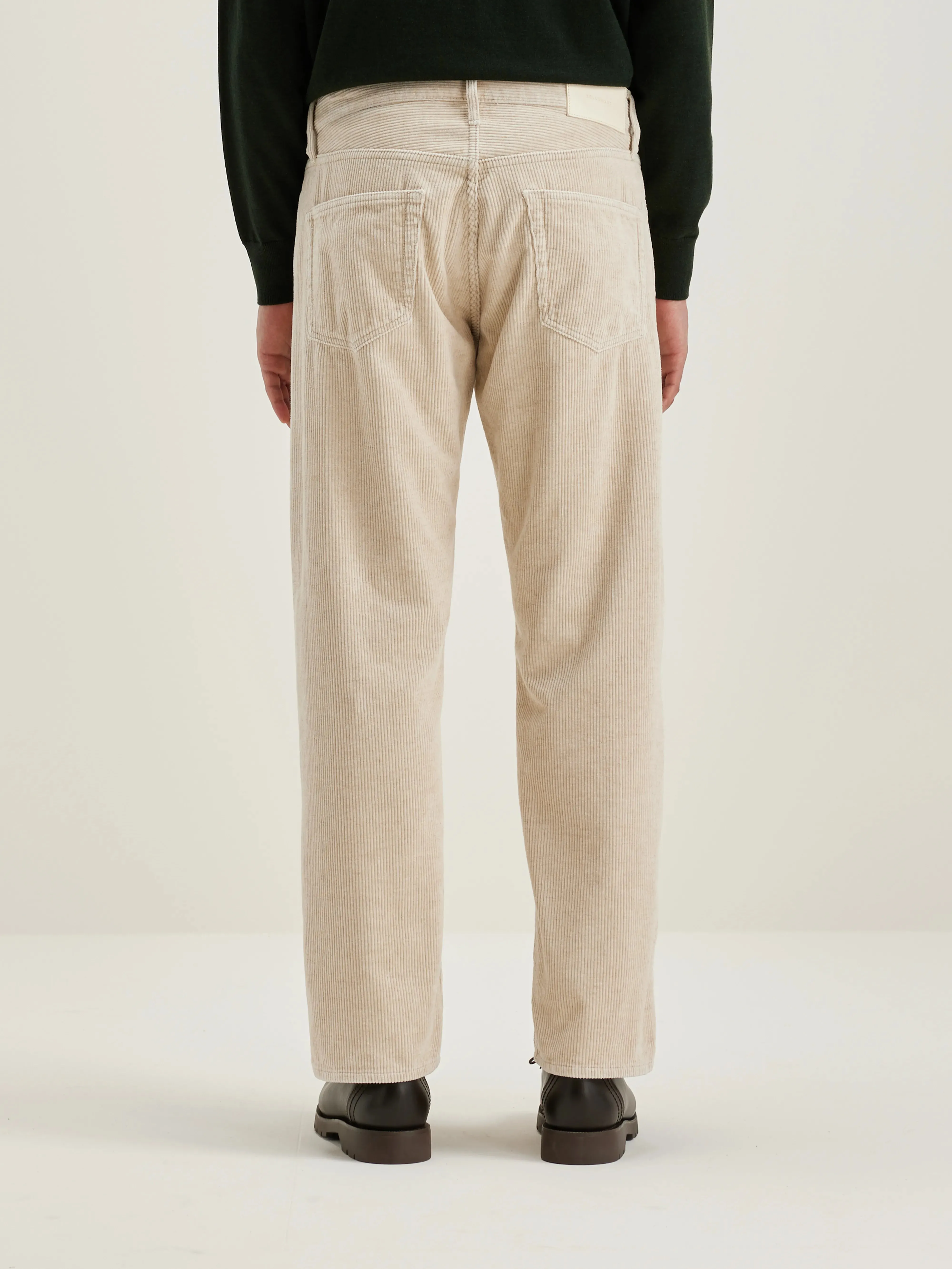 Percy dad-style trousers (242 / M / CALCAIRE) sold by Bellrose product image thumbnail 4