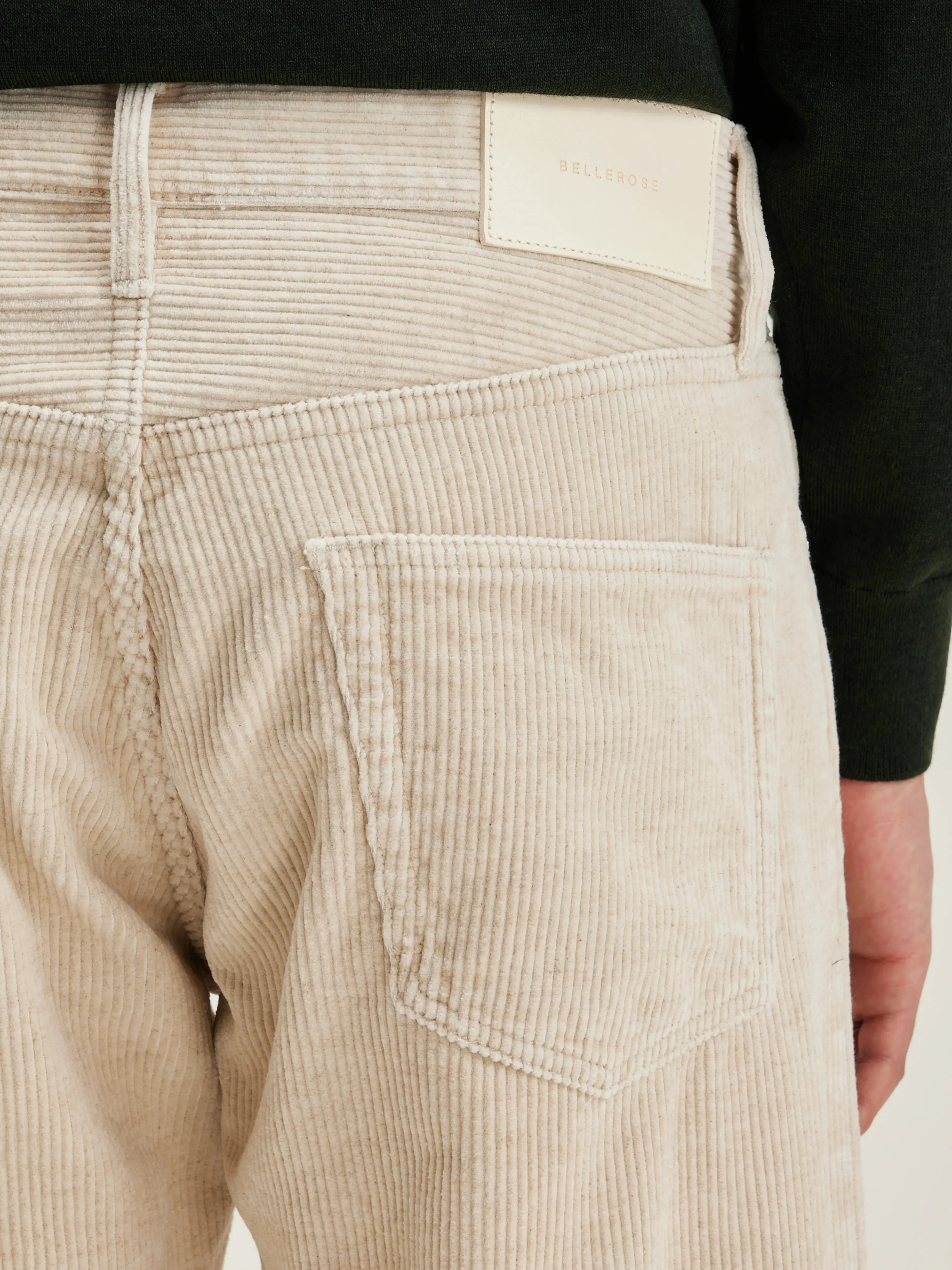 Percy dad-style trousers (242 / M / CALCAIRE) sold by Bellrose product image thumbnail 5