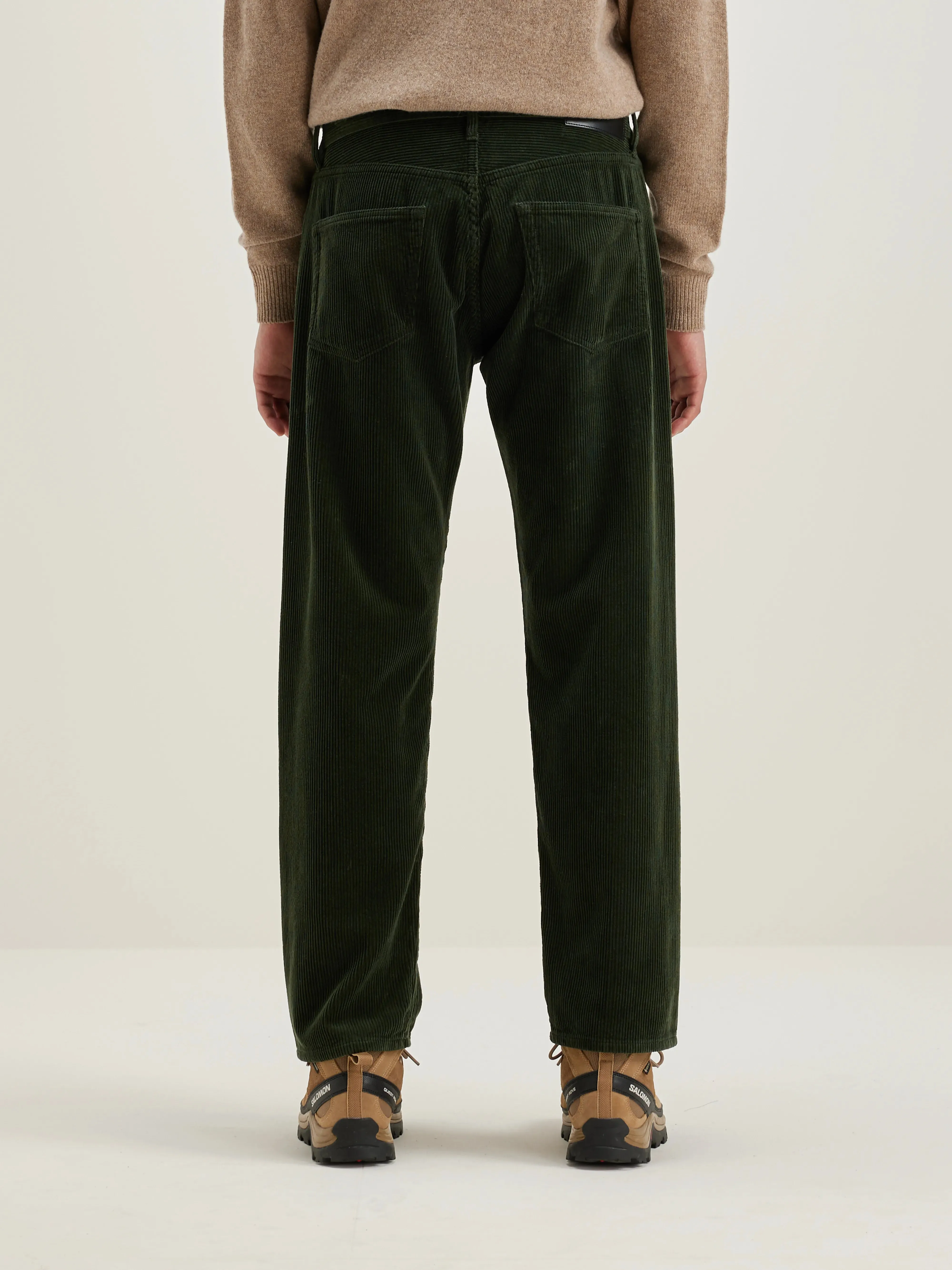 Percy dad-style trousers (242 / M / DARK OLIVE) sold by Bellrose product image thumbnail 5