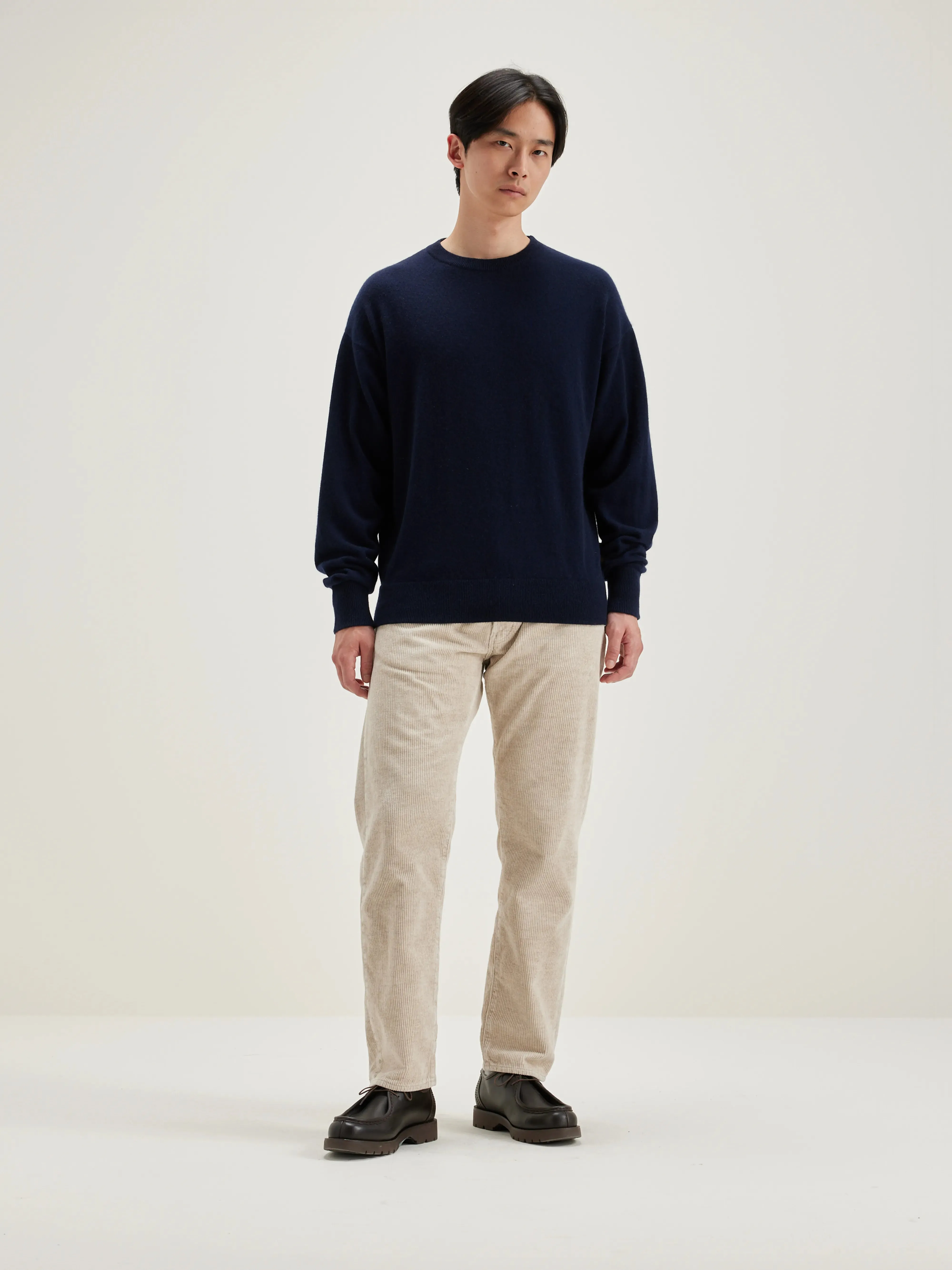 Slamy crew-neck sweater (242 / M / NAVY) sold by Bellrose product image thumbnail 3