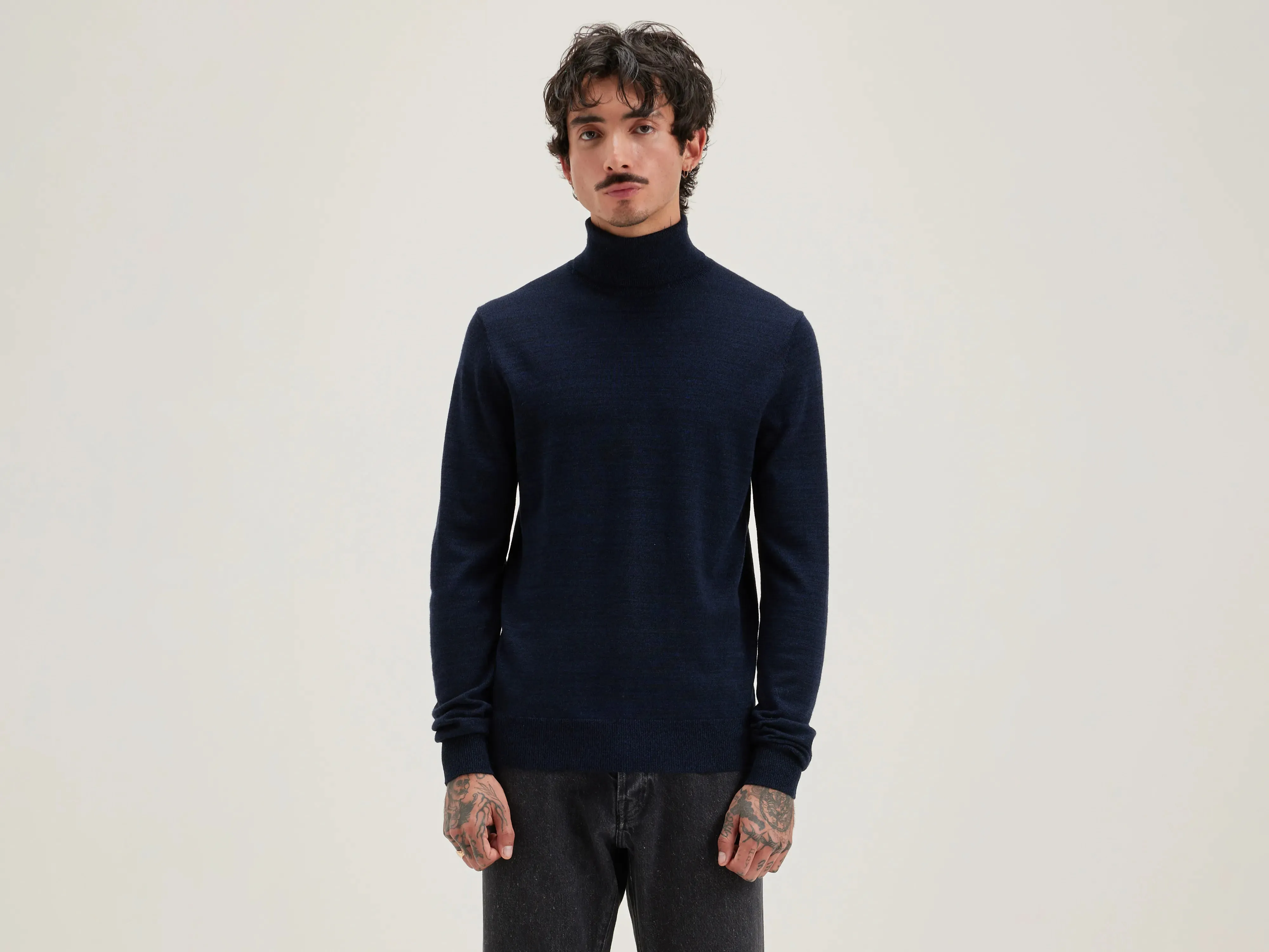 Dilor turtleneck sweater (242 / M / BLUE NIGHTS) sold by Bellrose