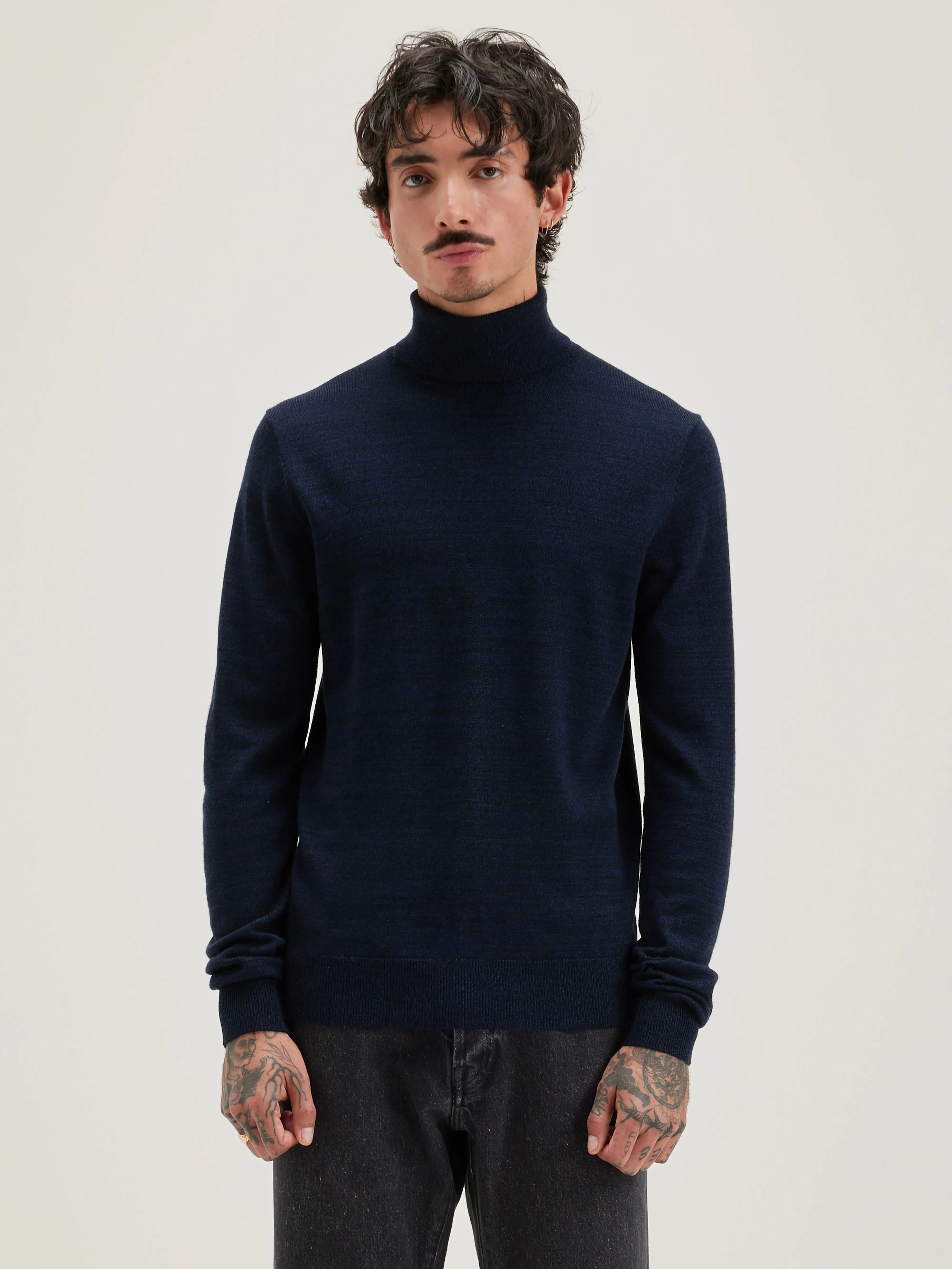 Dilor turtleneck sweater (242 / M / BLUE NIGHTS) sold by Bellrose product image thumbnail 2