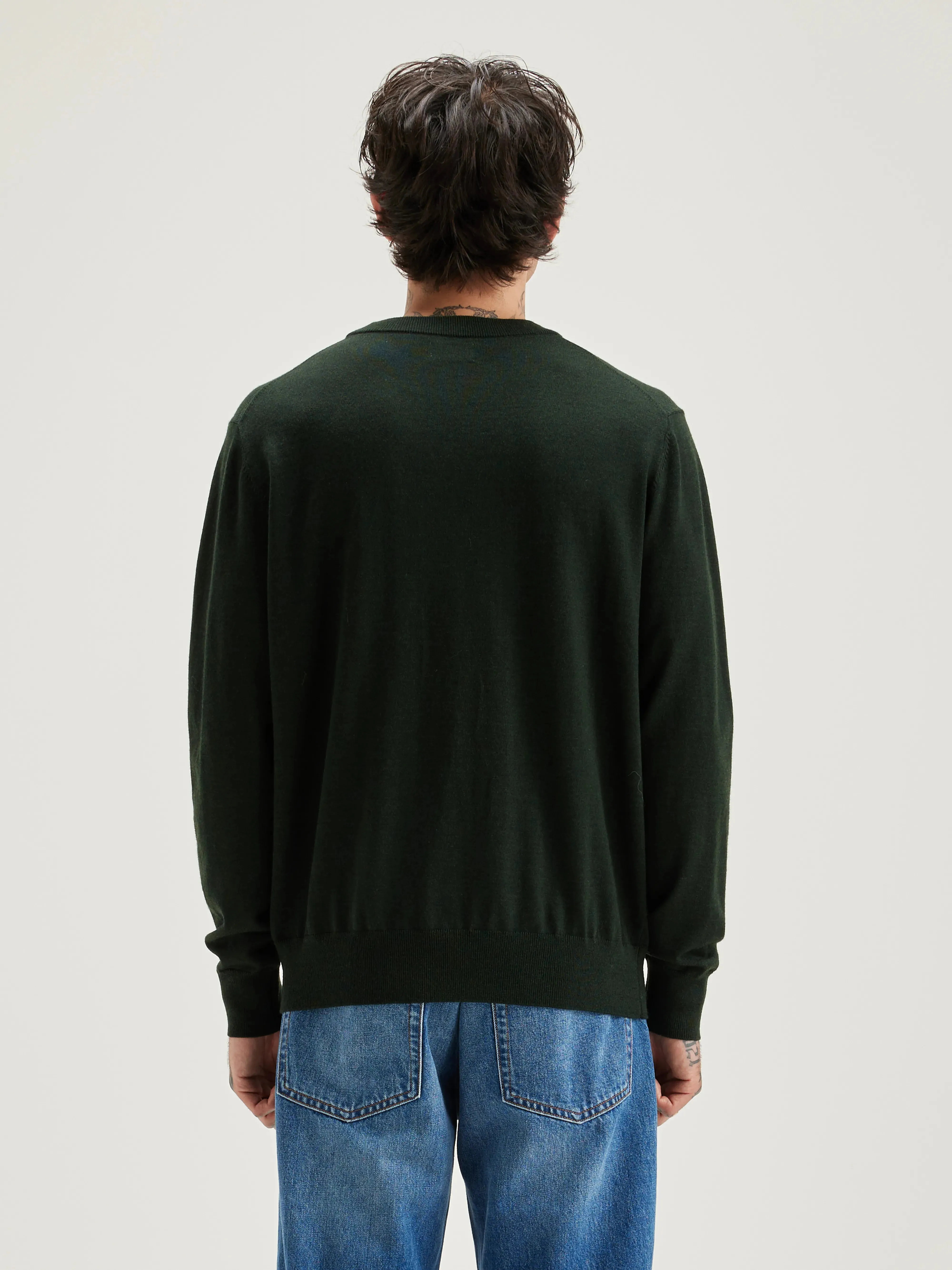 Dilliv crew-neck sweater (242 / M / FOREST) sold by Bellrose product image thumbnail 4