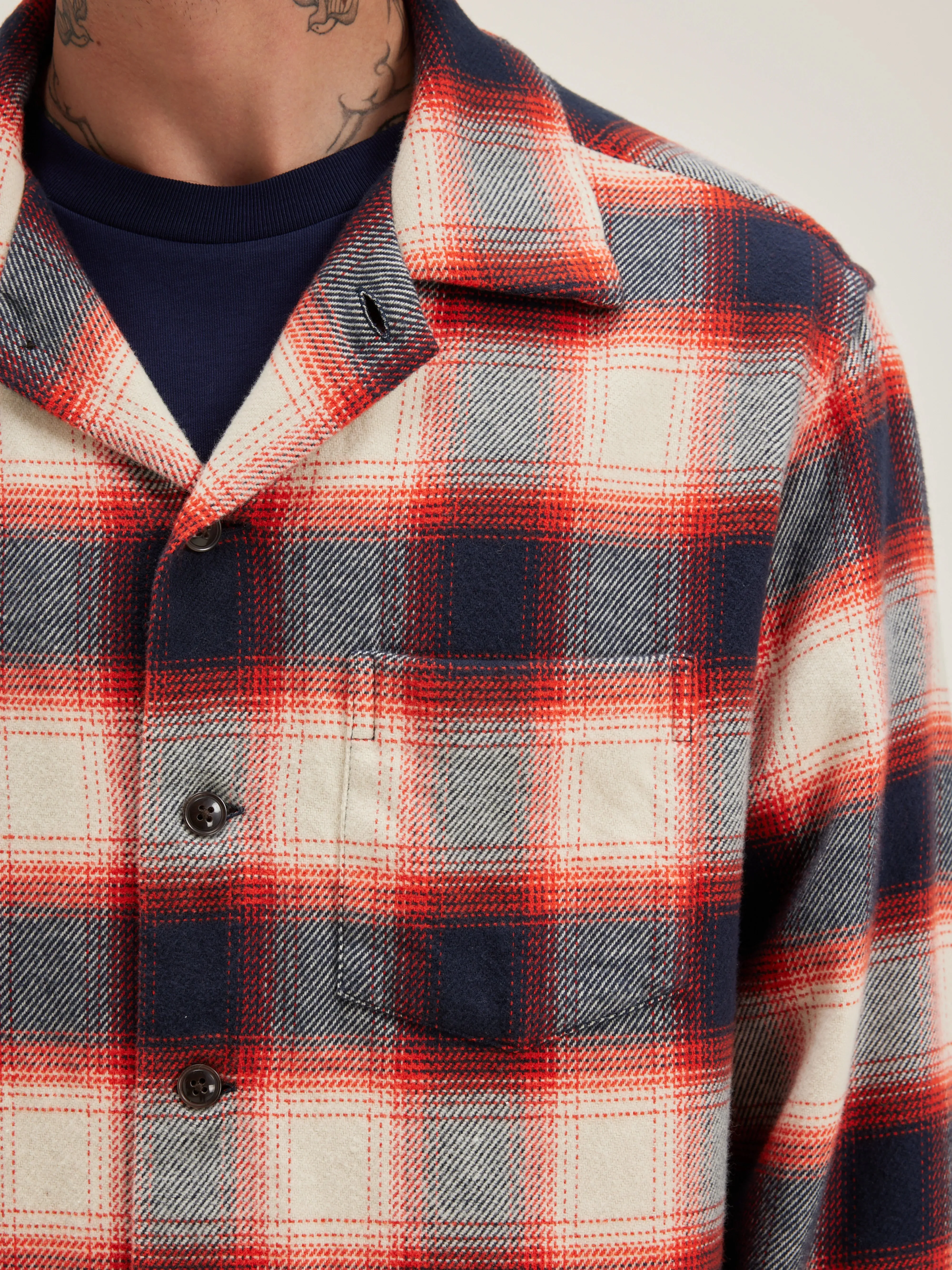 Goney checked overshirt (242 / M / CHECK G) sold by Bellrose product image thumbnail 4