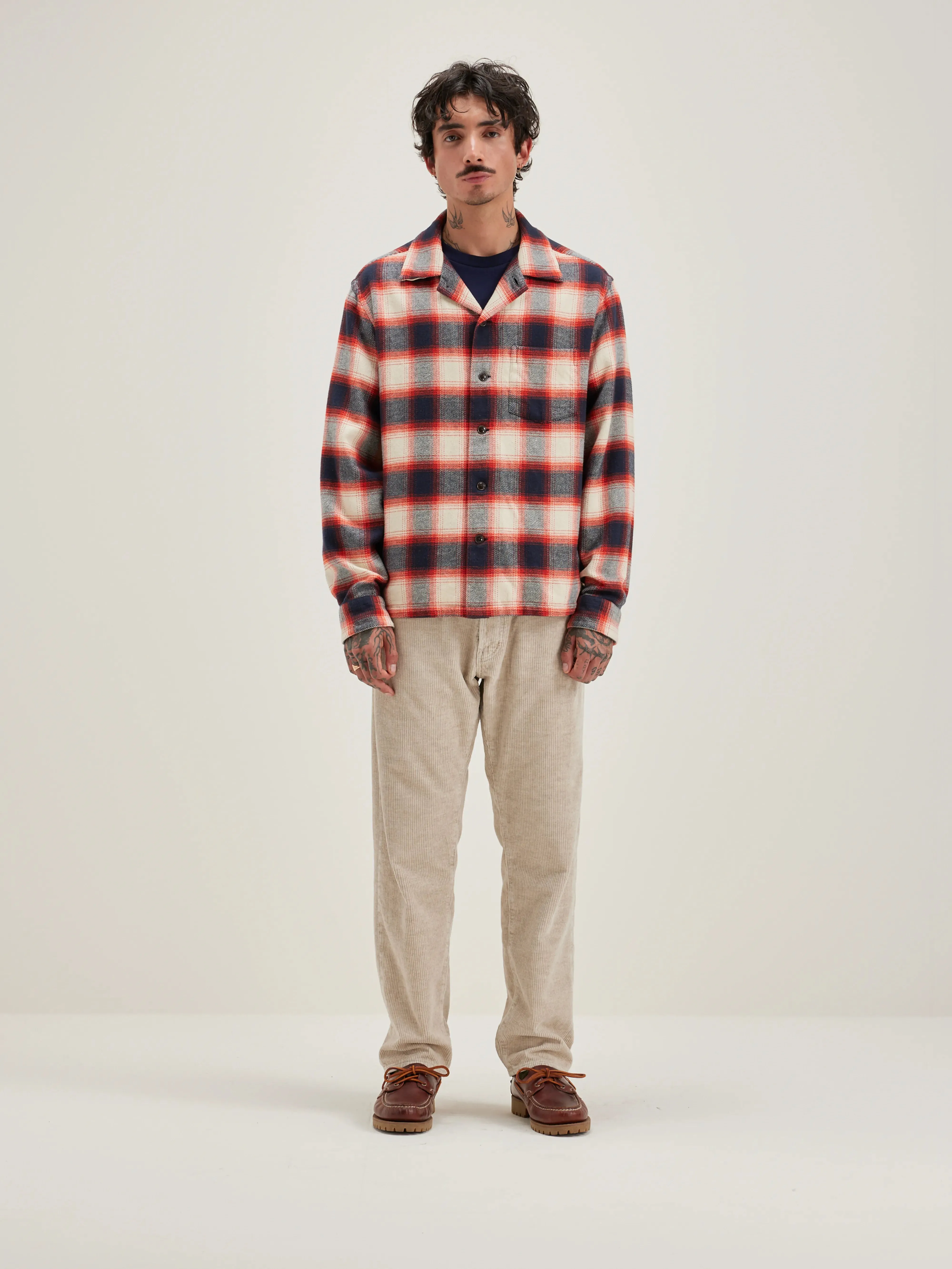 Goney checked overshirt (242 / M / CHECK G) sold by Bellrose product image thumbnail 3