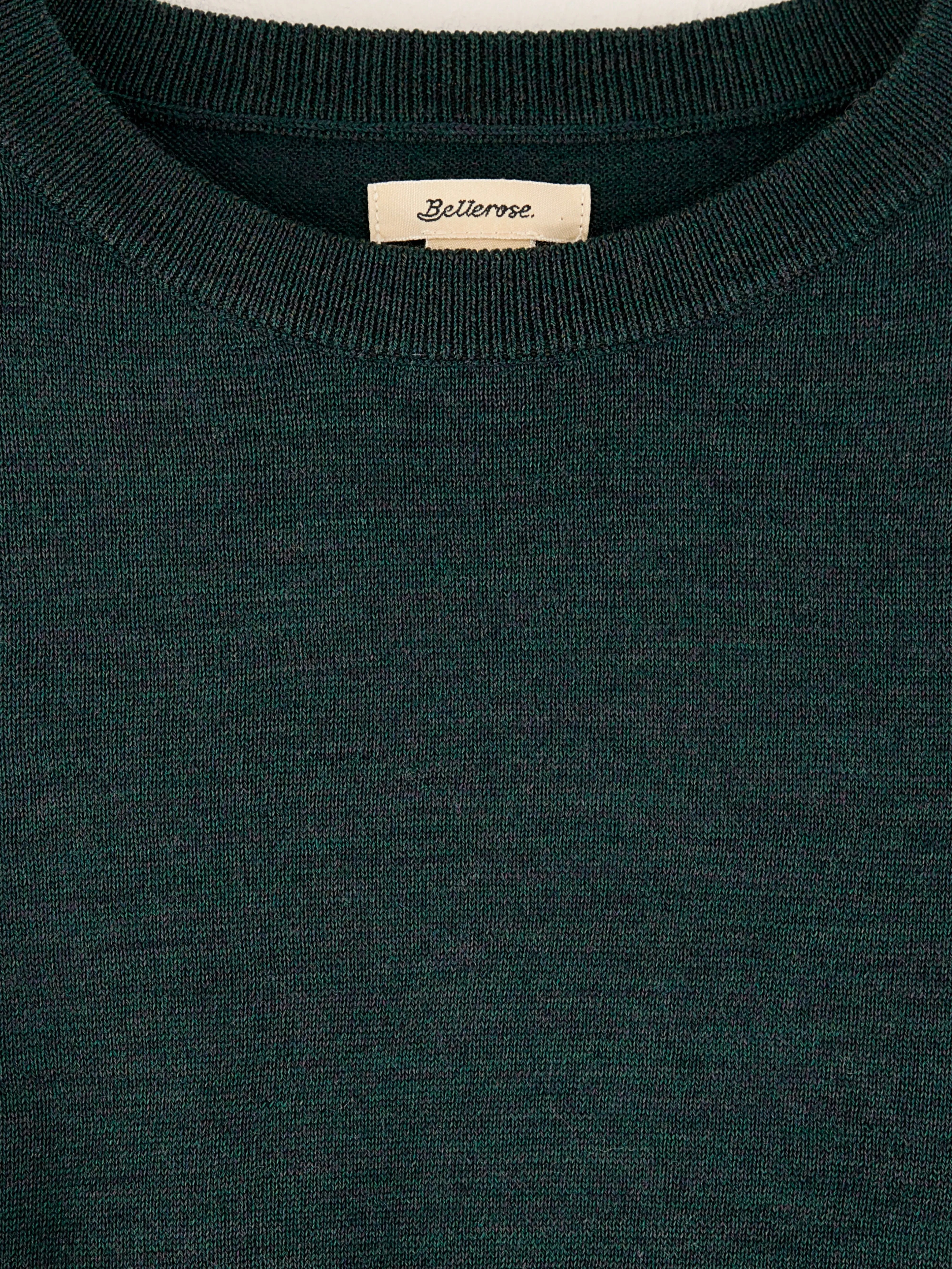 Sare short-sleeve sweater (242 / G / BOTTLE) sold by Bellrose product image thumbnail 3