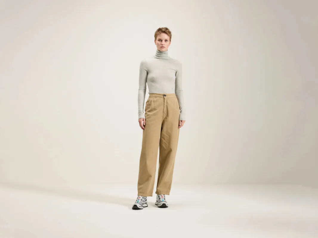 Pasop relaxed trousers (242 / W / CLAY) sold by Bellrose