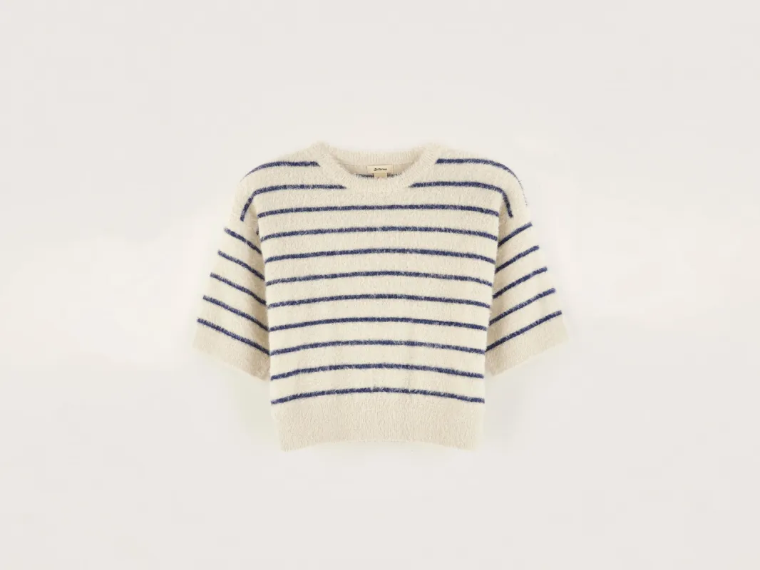 Golare cropped sweater (242 / G / STRIPE A) sold by Bellrose