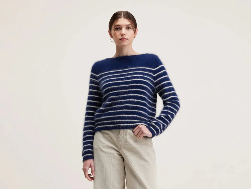 Dato angora-blend sweater (242 / W / STRIPE B) sold by Bellrose