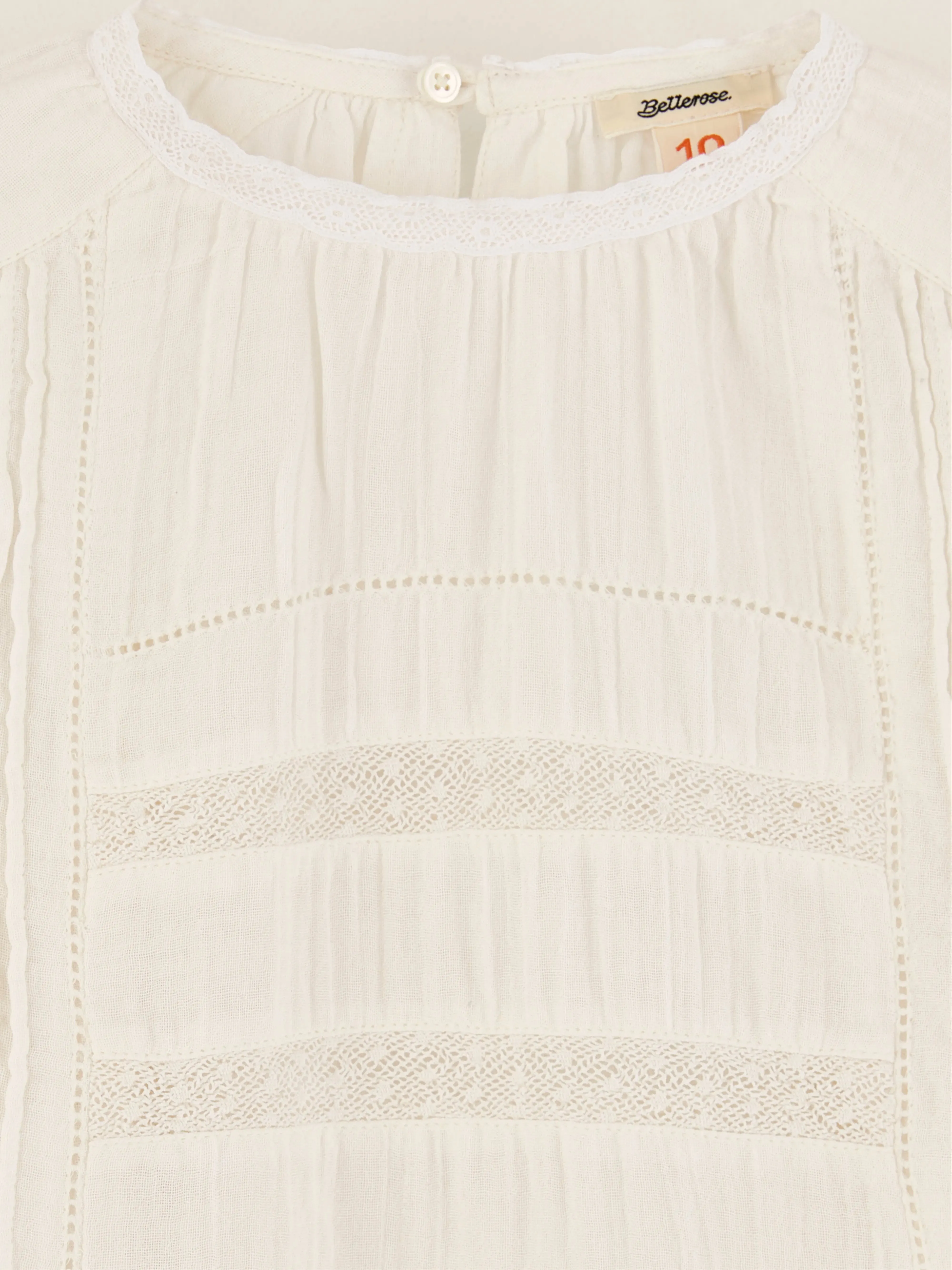 Hekoo romantic blouse (242 / G / ECRU) sold by Bellrose product image thumbnail 3