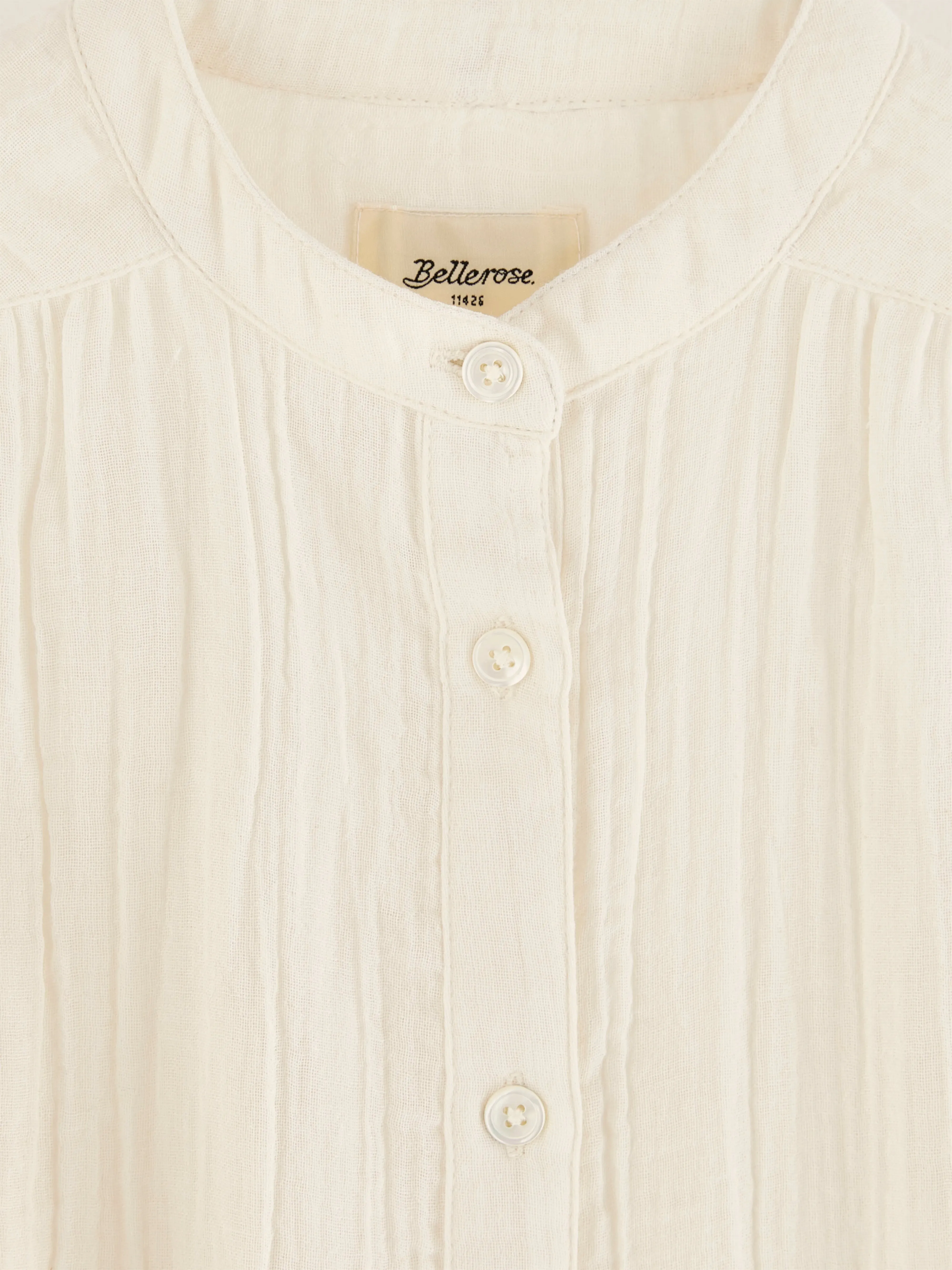 Hopsa classic blouse (242 / G / ECRU) sold by Bellrose product image thumbnail 3