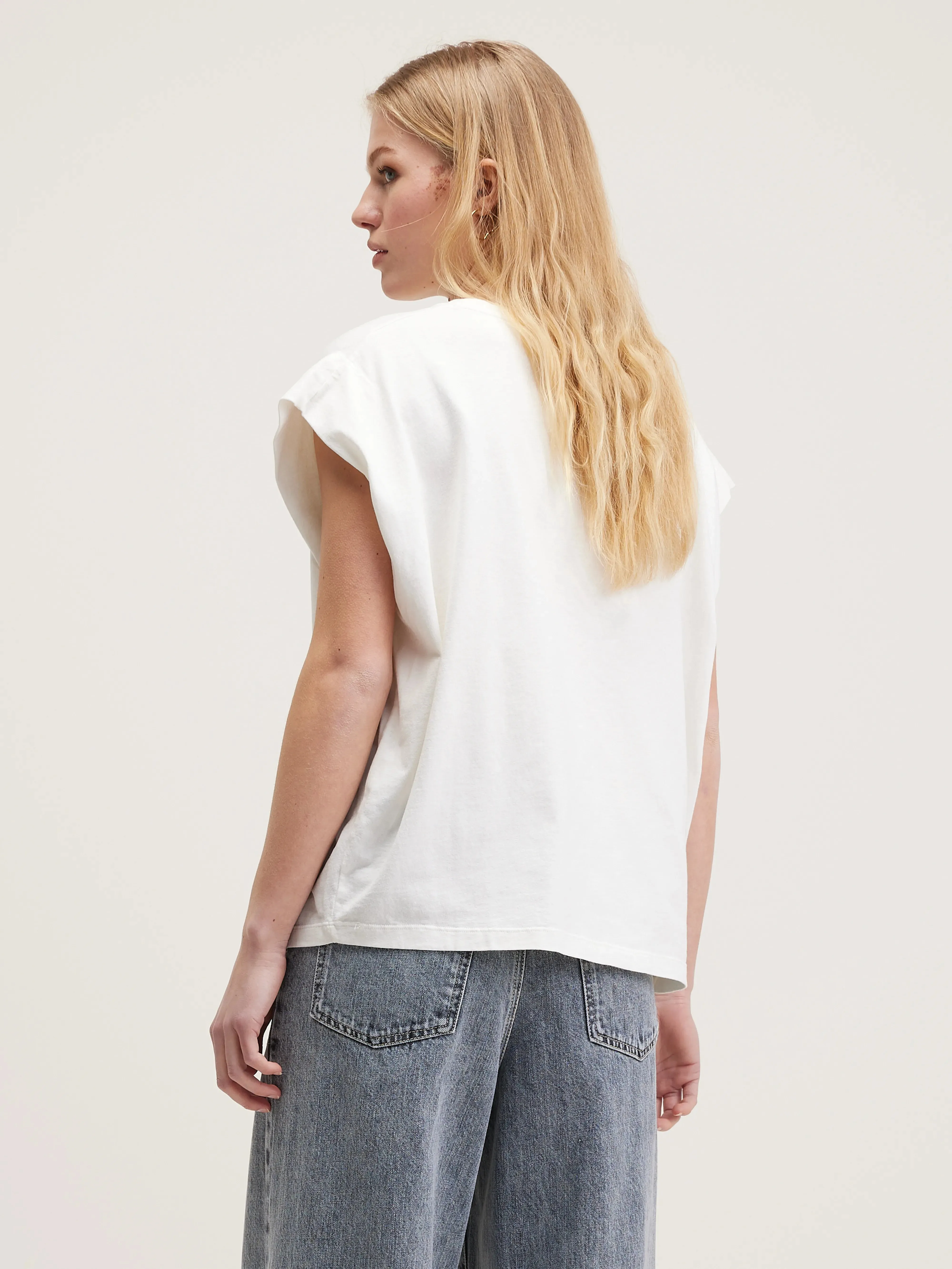 Vice regular t-shirt (242 / W / VINTAGE WHITE) sold by Bellrose product image thumbnail 4