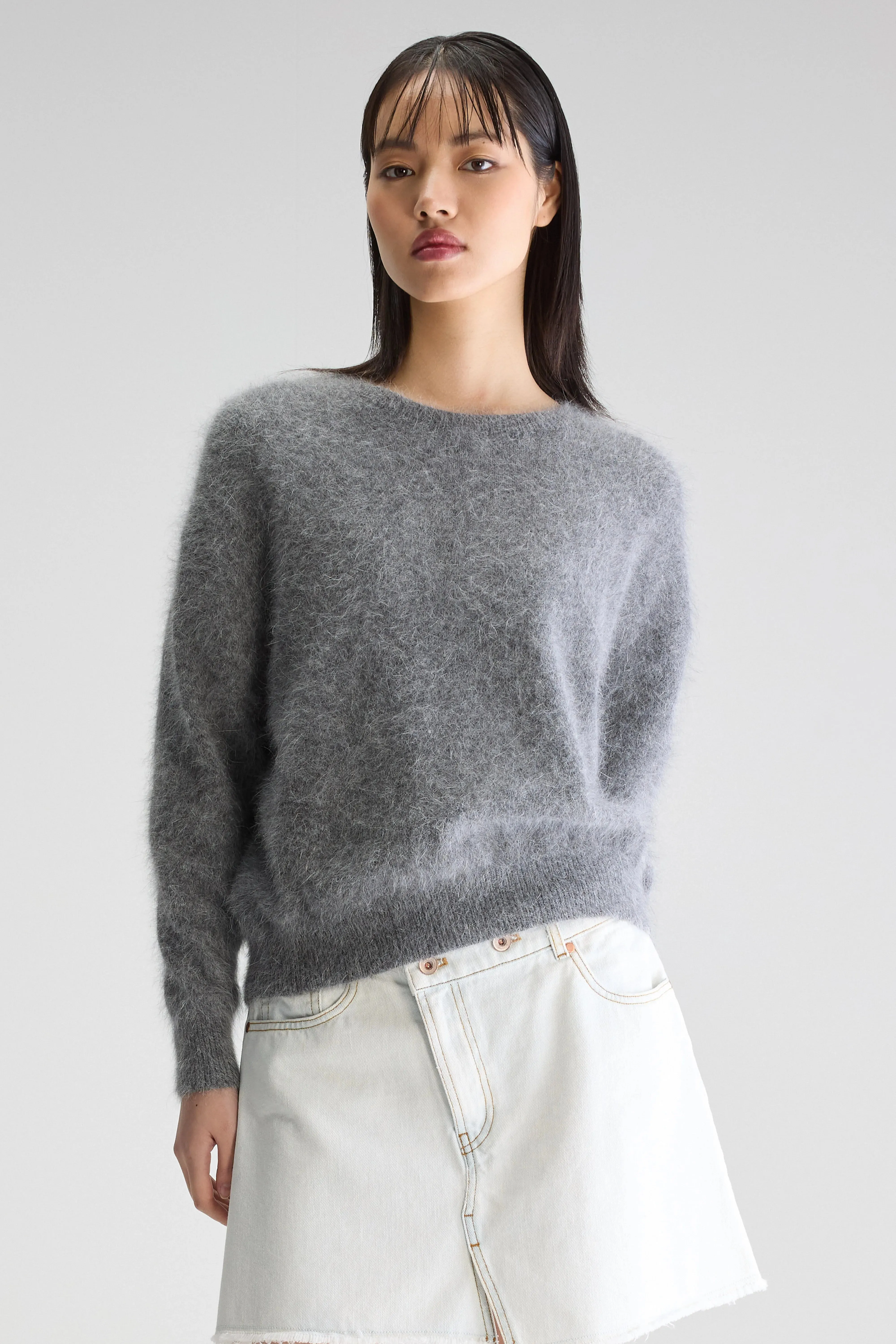 Datus angora-blend sweater (252 / W / MID GREY) sold by Bellrose product image thumbnail 2