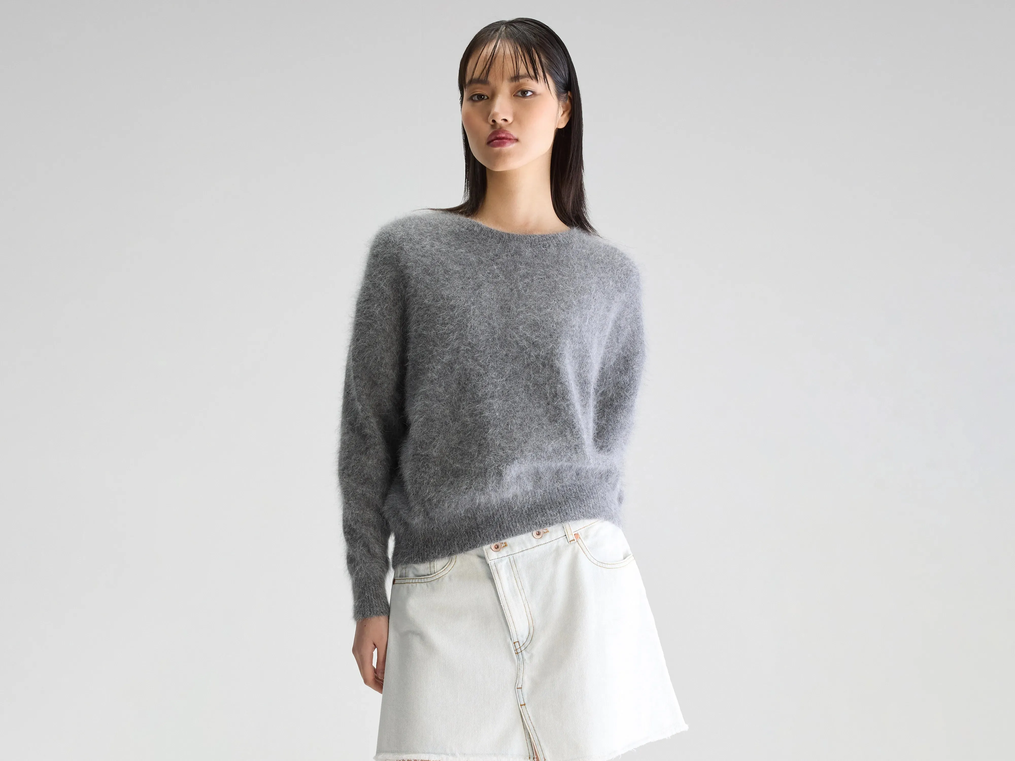 Datus angora-blend sweater (252 / W / MID GREY) sold by Bellrose