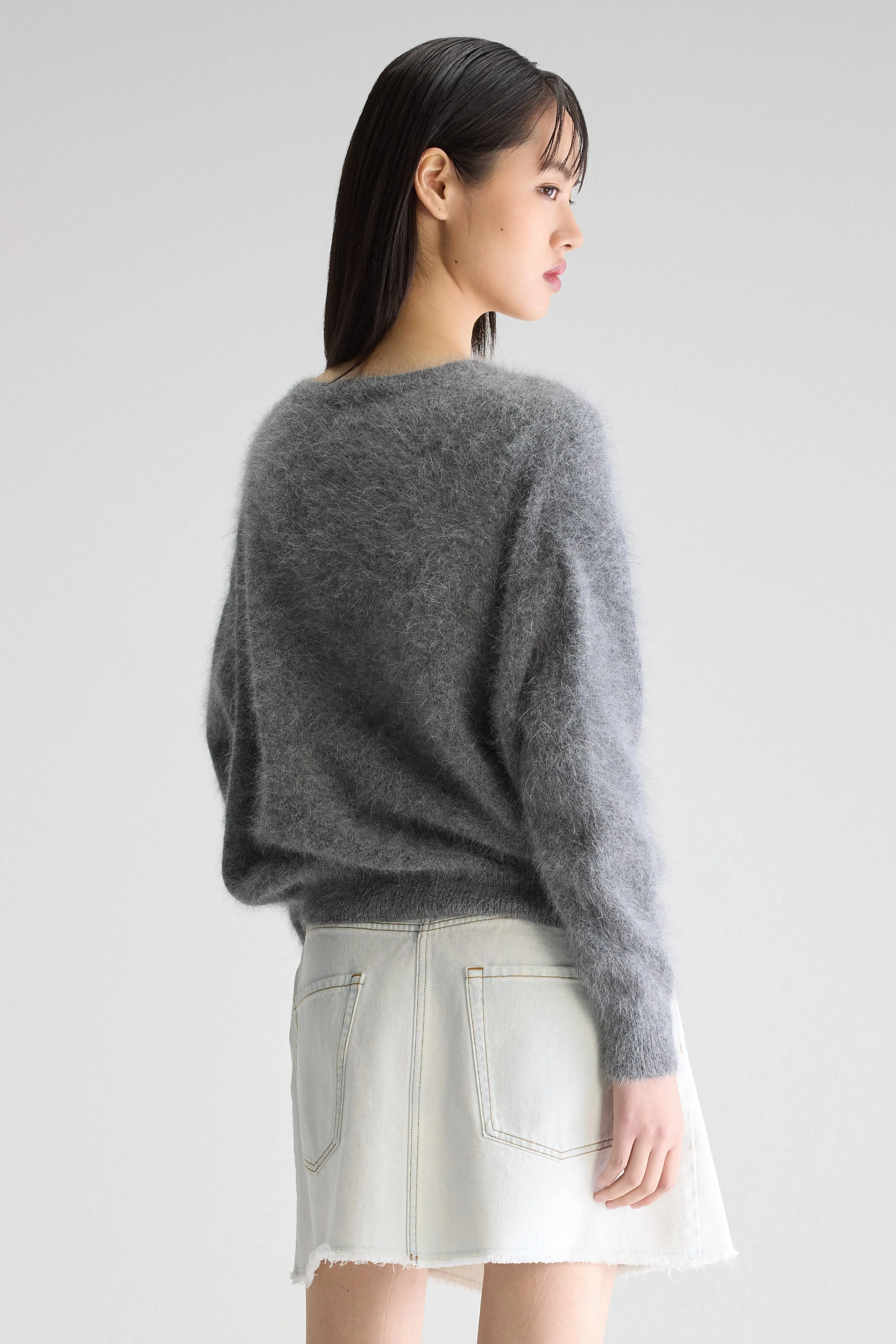 Datus angora-blend sweater (252 / W / MID GREY) sold by Bellrose product image thumbnail 4