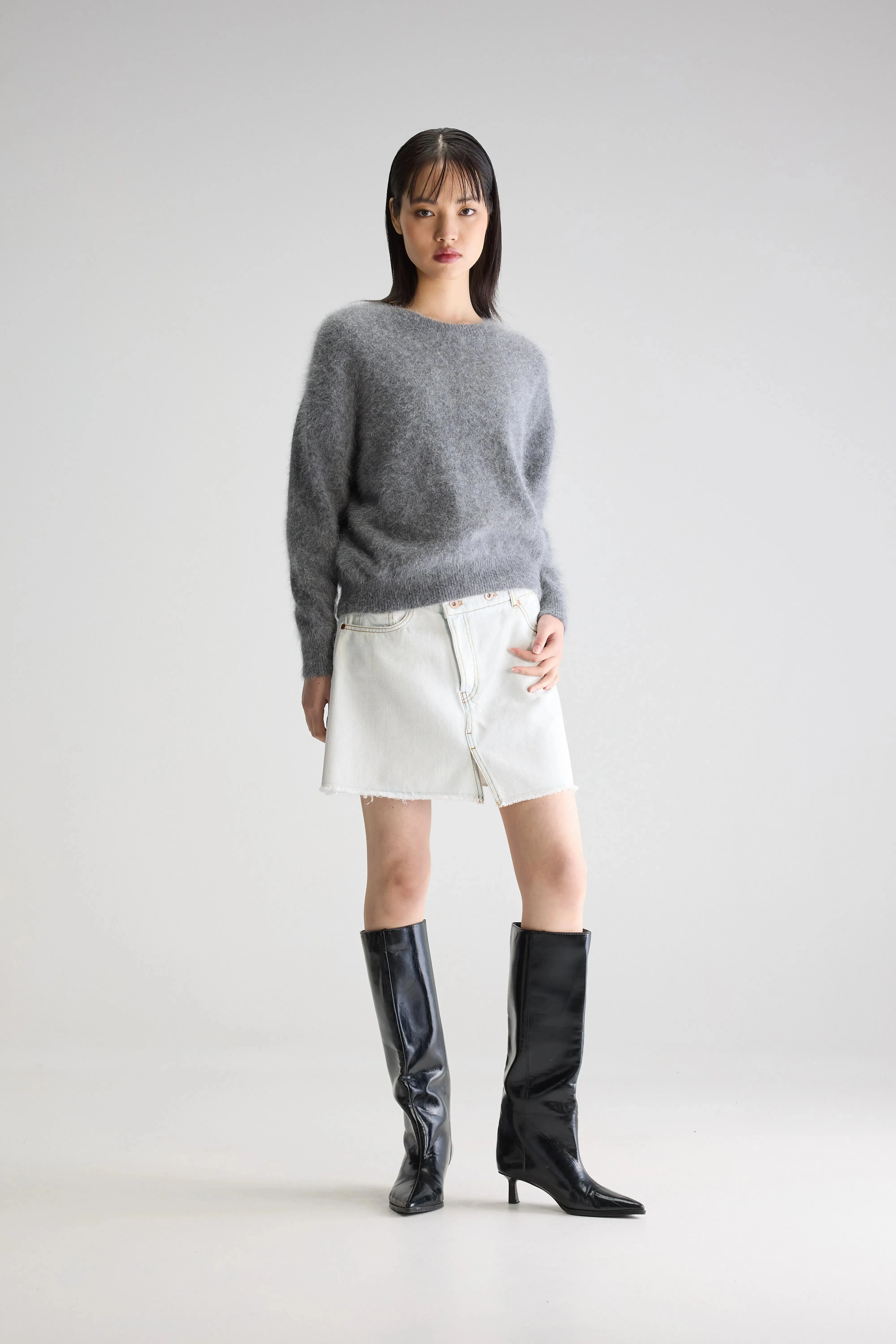 Datus angora-blend sweater (252 / W / MID GREY) sold by Bellrose product image thumbnail 3