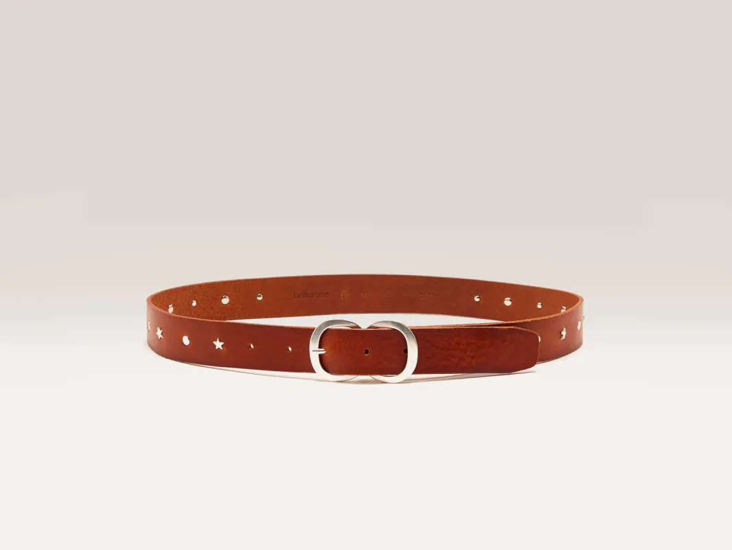 Sabas leather belt (251 / W / COGNAC) sold by Bellrose