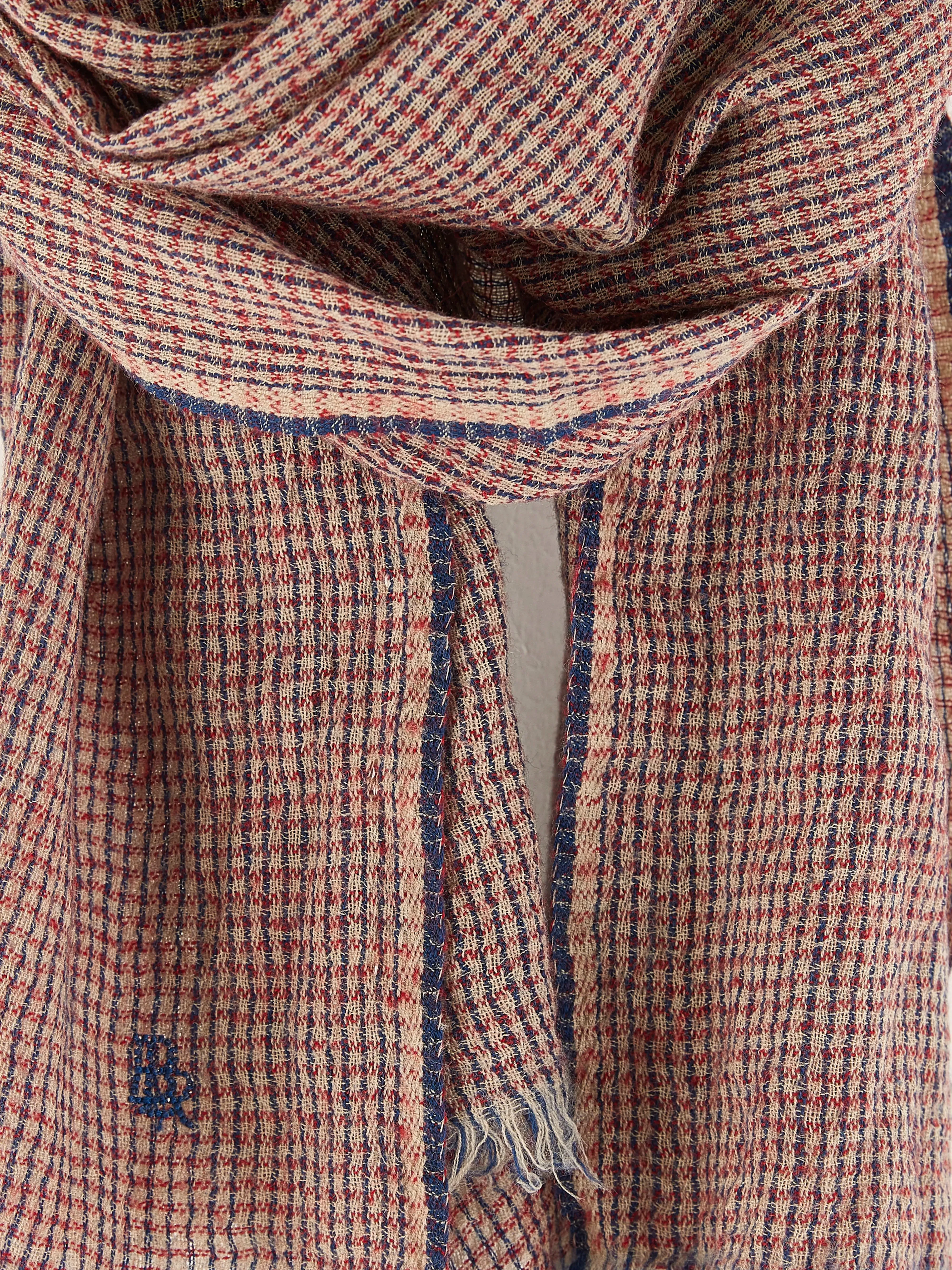 Sanyki light scarf (242 / G / CHECK A) sold by Bellrose product image thumbnail 4