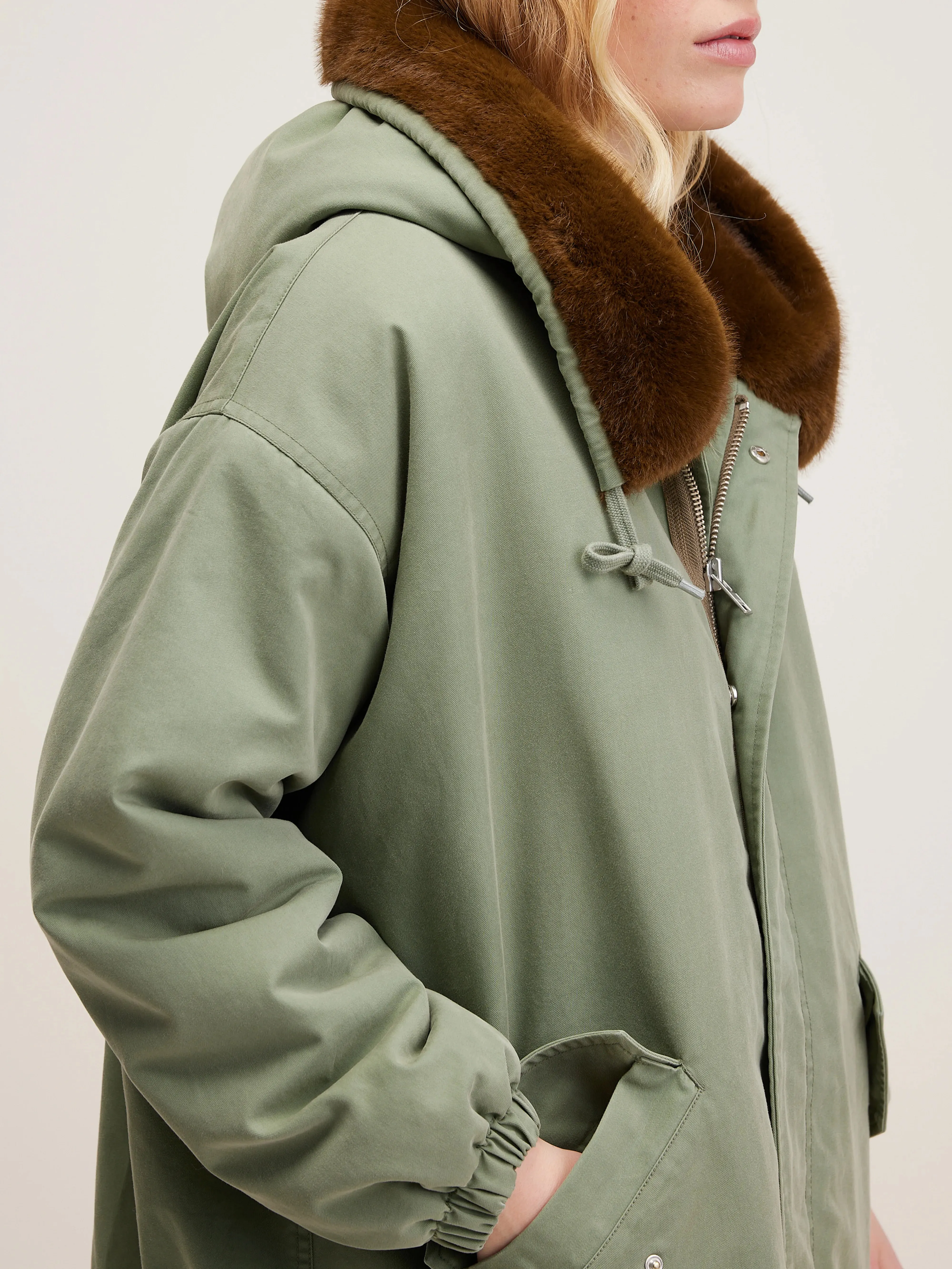 Laos hooded parka (242 / W / EUCALYPTUS) sold by Bellrose product image thumbnail 5