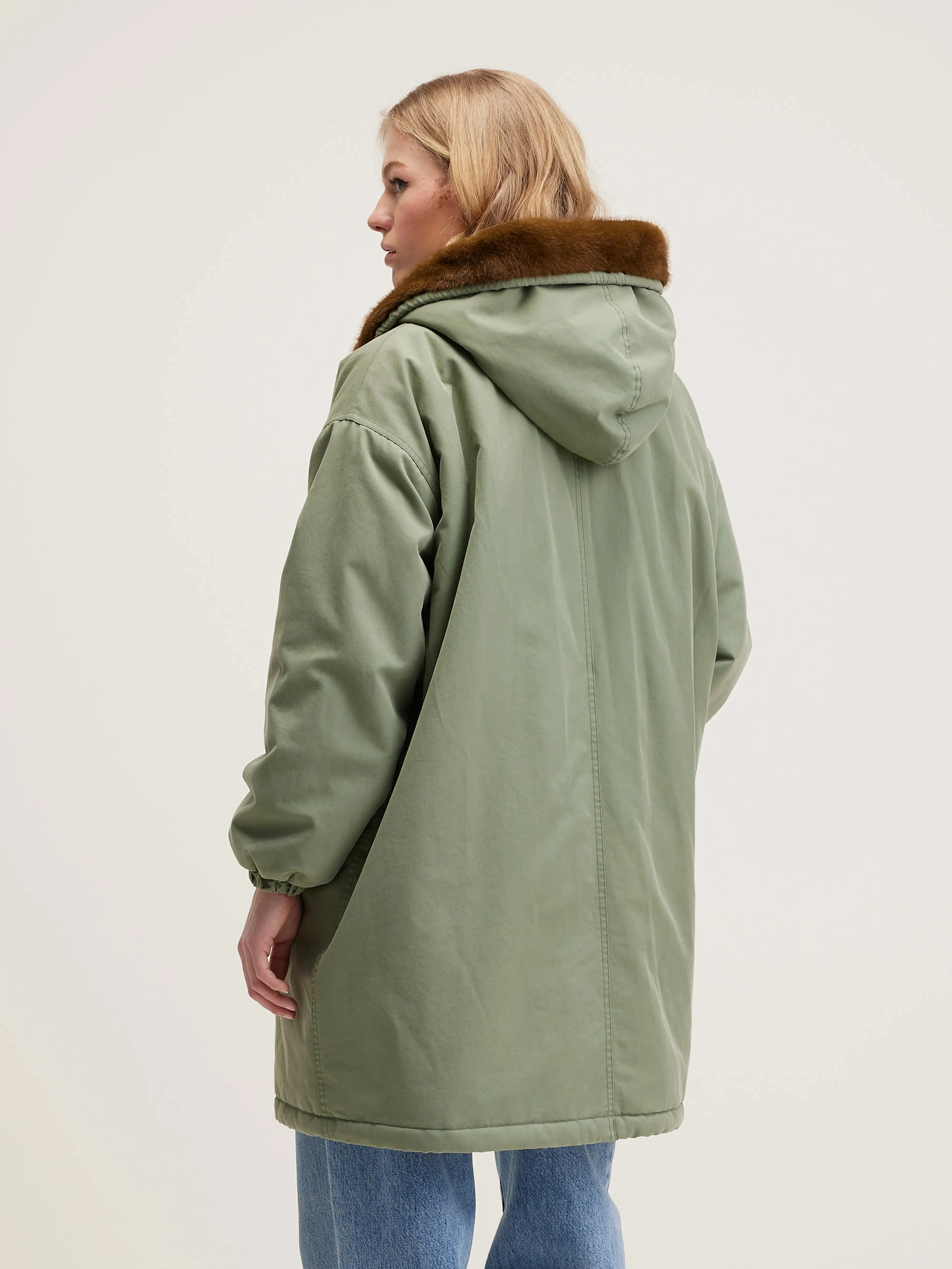 Laos hooded parka (242 / W / EUCALYPTUS) sold by Bellrose product image thumbnail 4