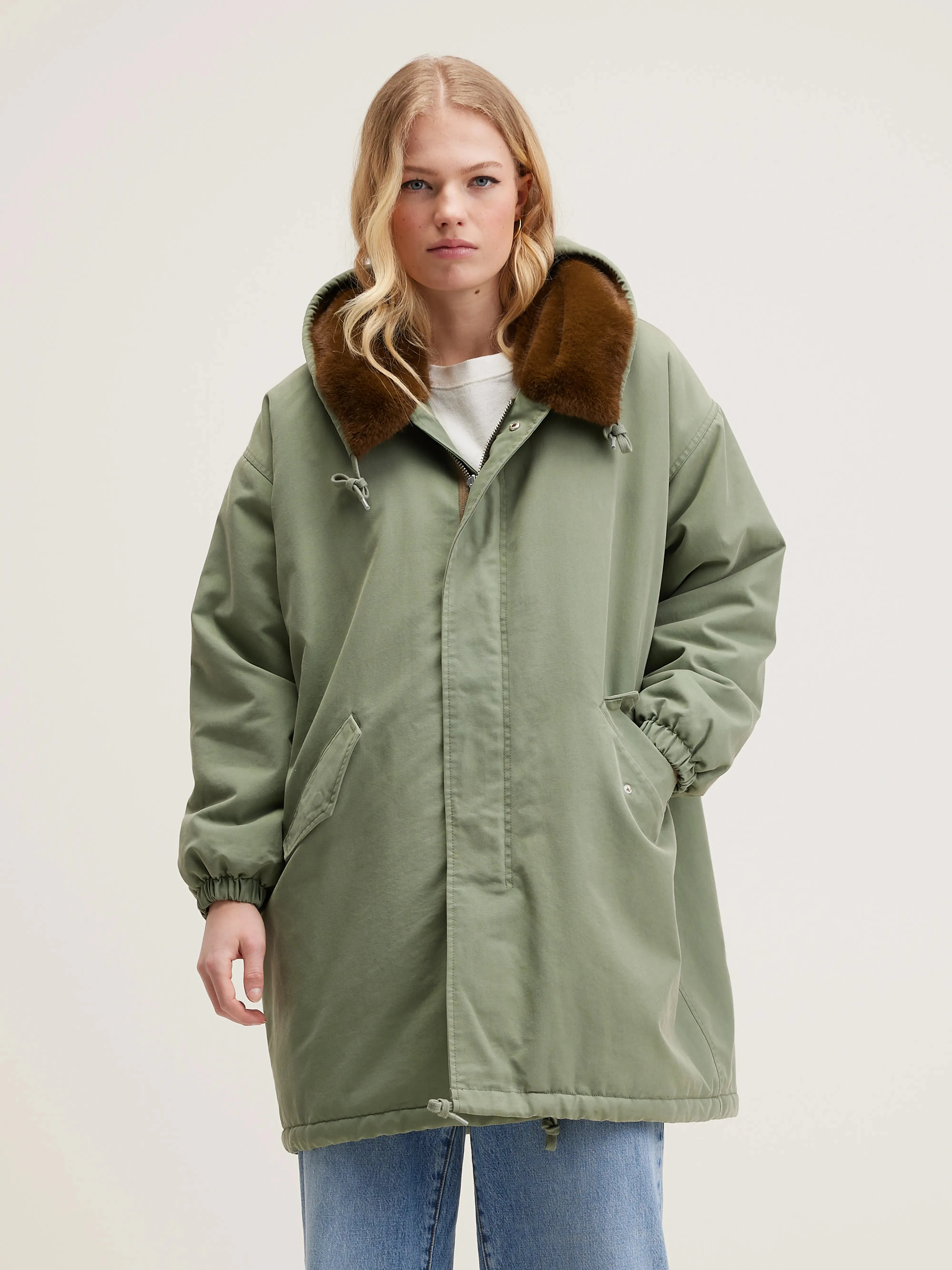Laos hooded parka (242 / W / EUCALYPTUS) sold by Bellrose product image thumbnail 3