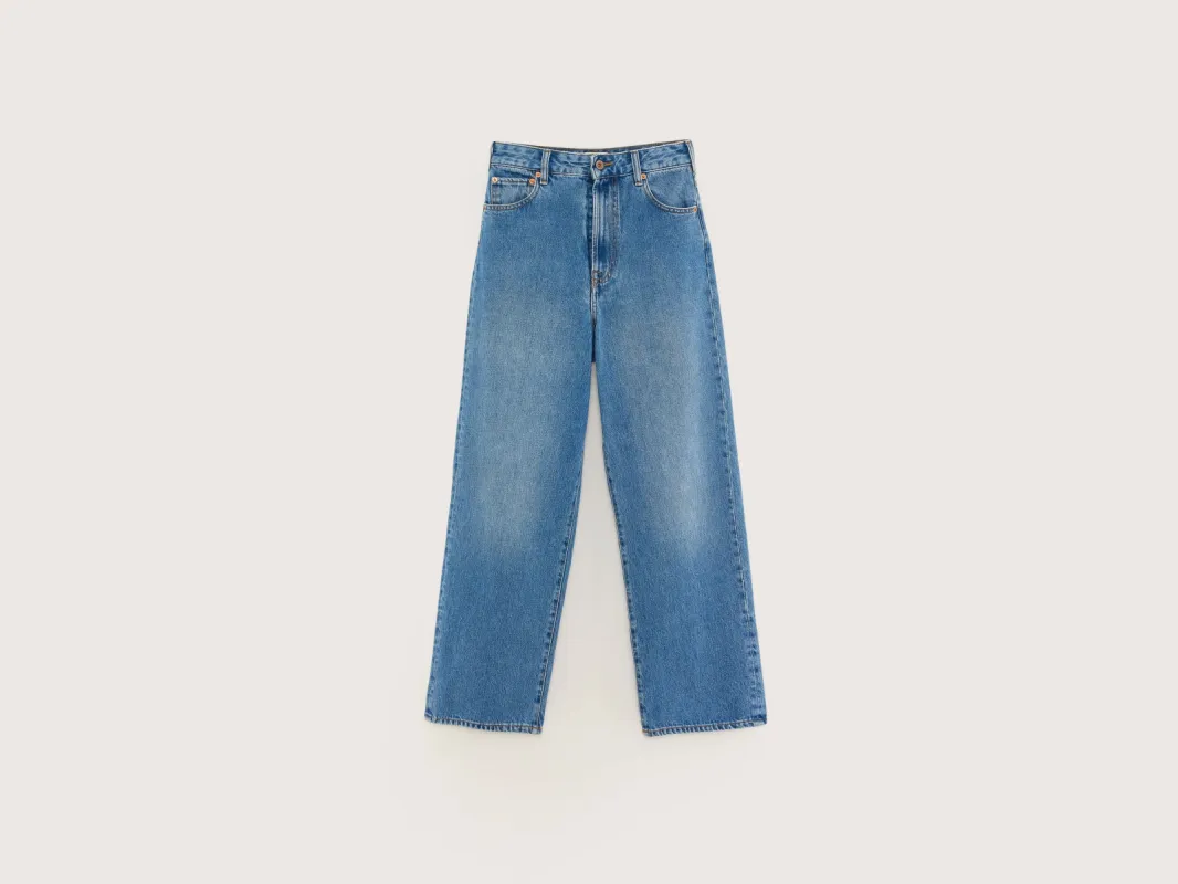 Denim N. 61 wide jeans (242 / W / STONE WASH) sold by Bellrose
