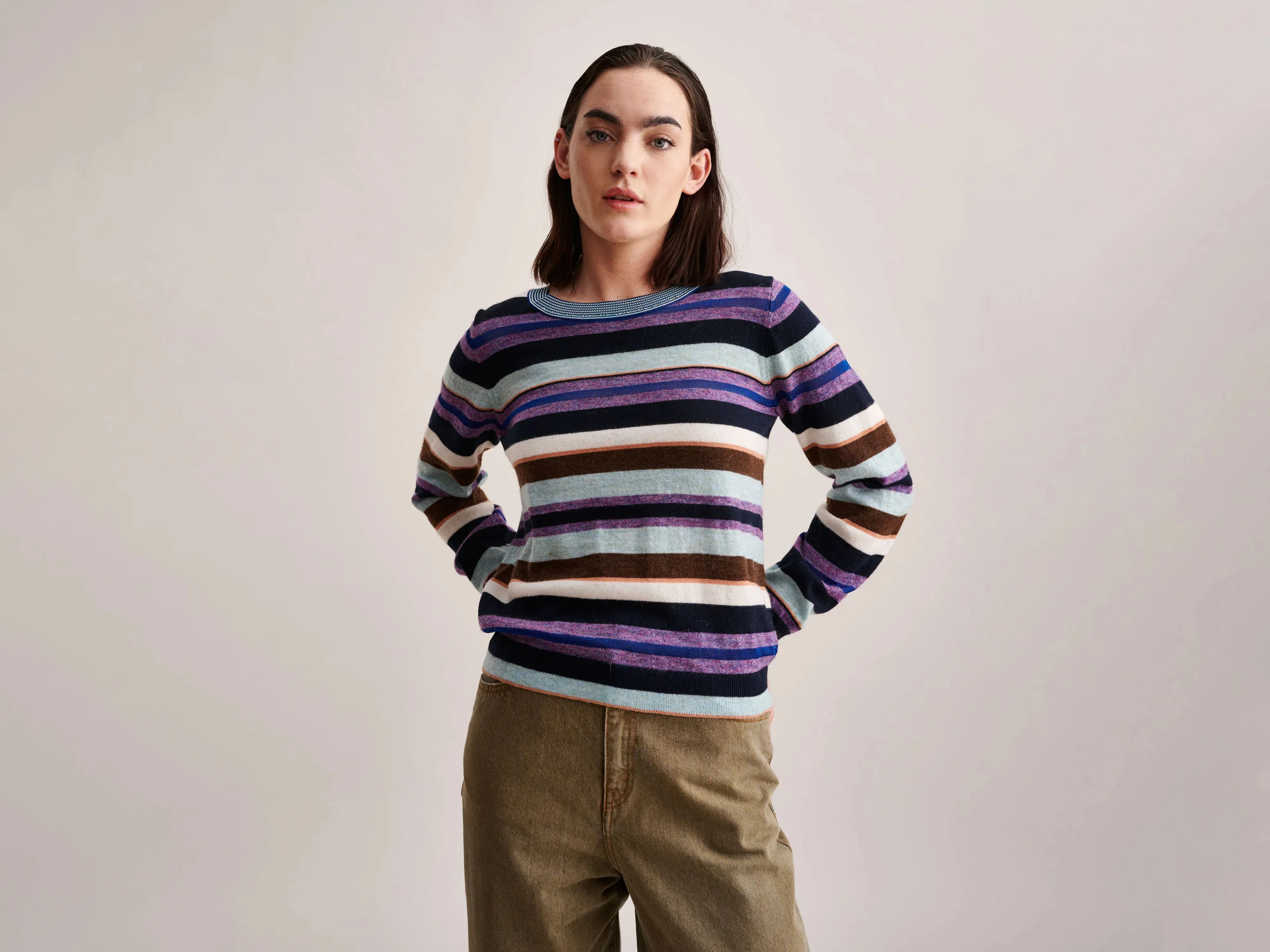 Gopsy Sweater (232 / W / STRIPE C) sold by Bellrose
