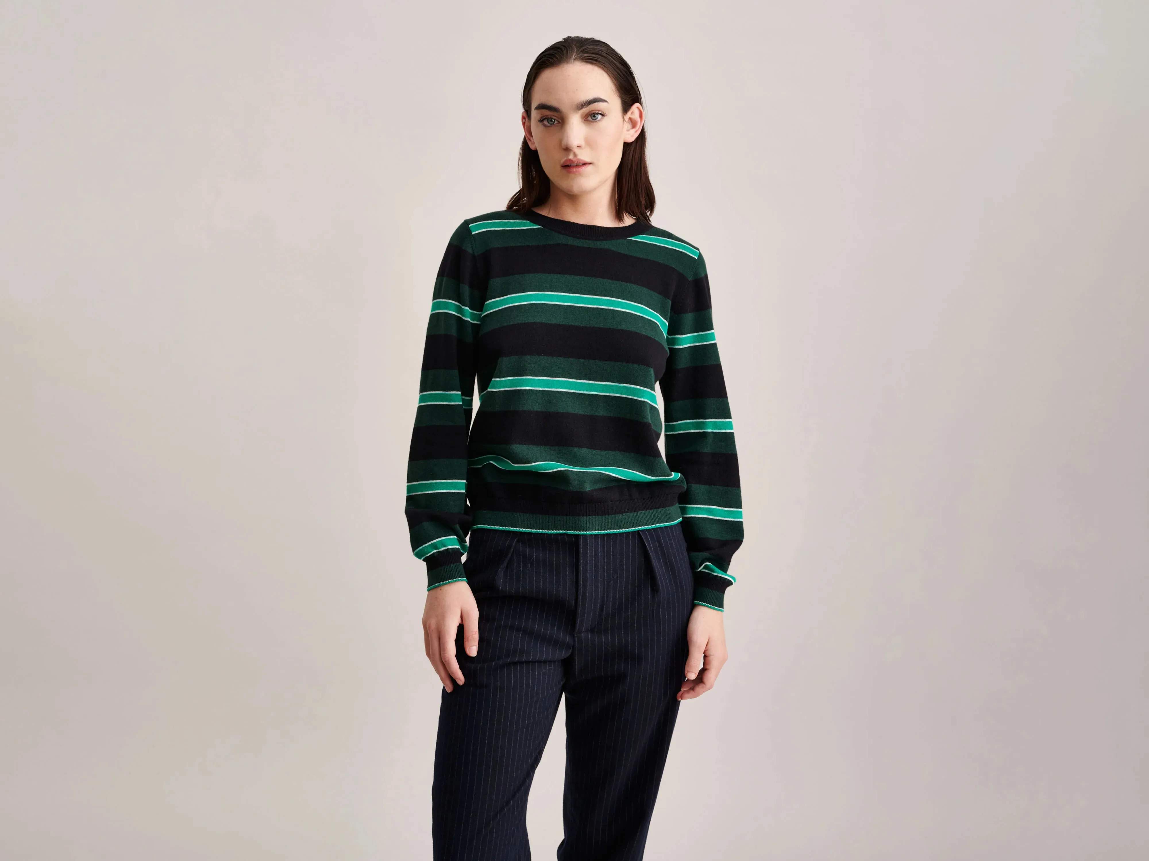 Gopsy Sweater (232 / W / STRIPE A) sold by Bellrose