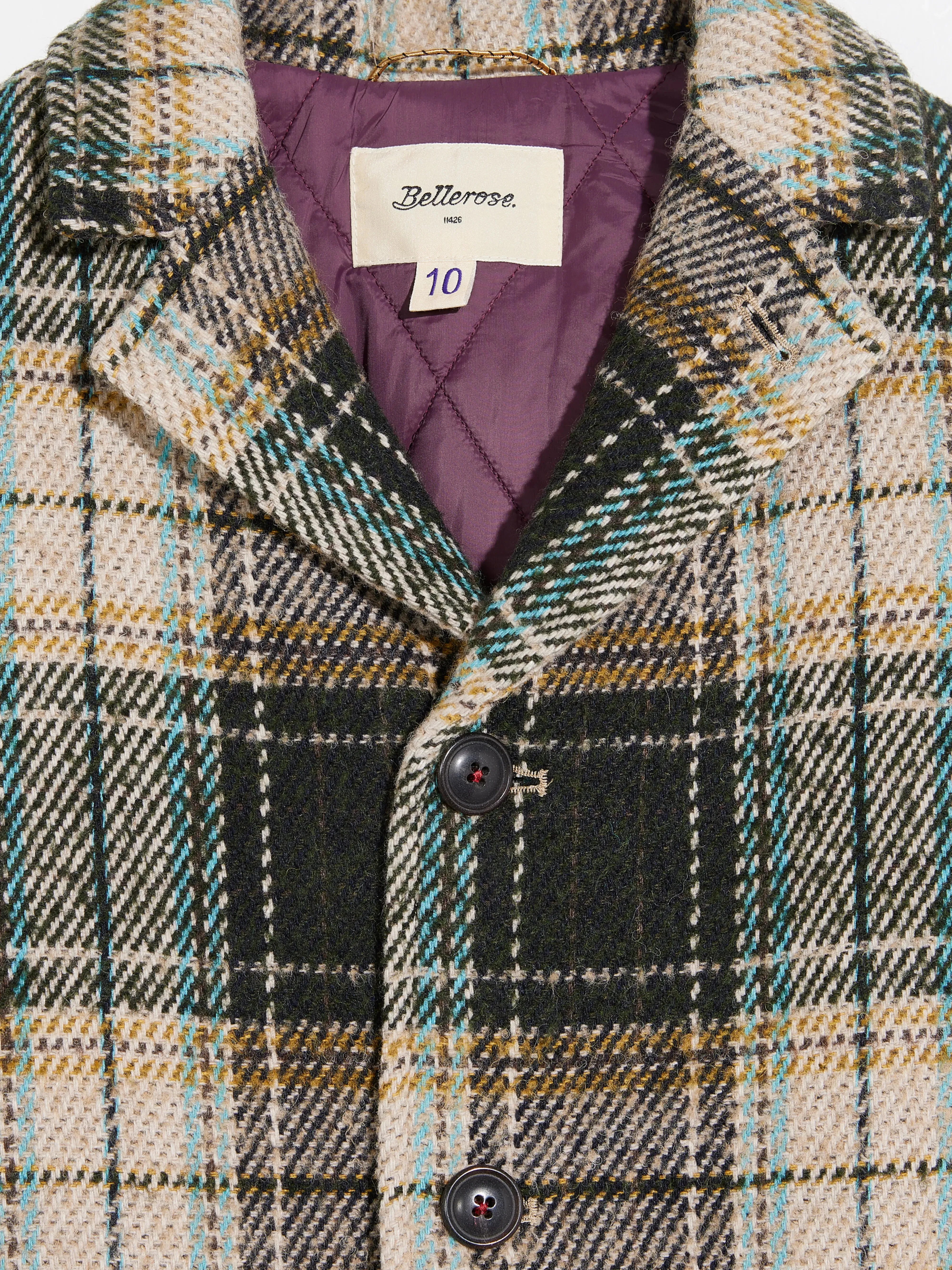 Charles Coat (232 / B / CHECK A) sold by Bellrose product image thumbnail 3