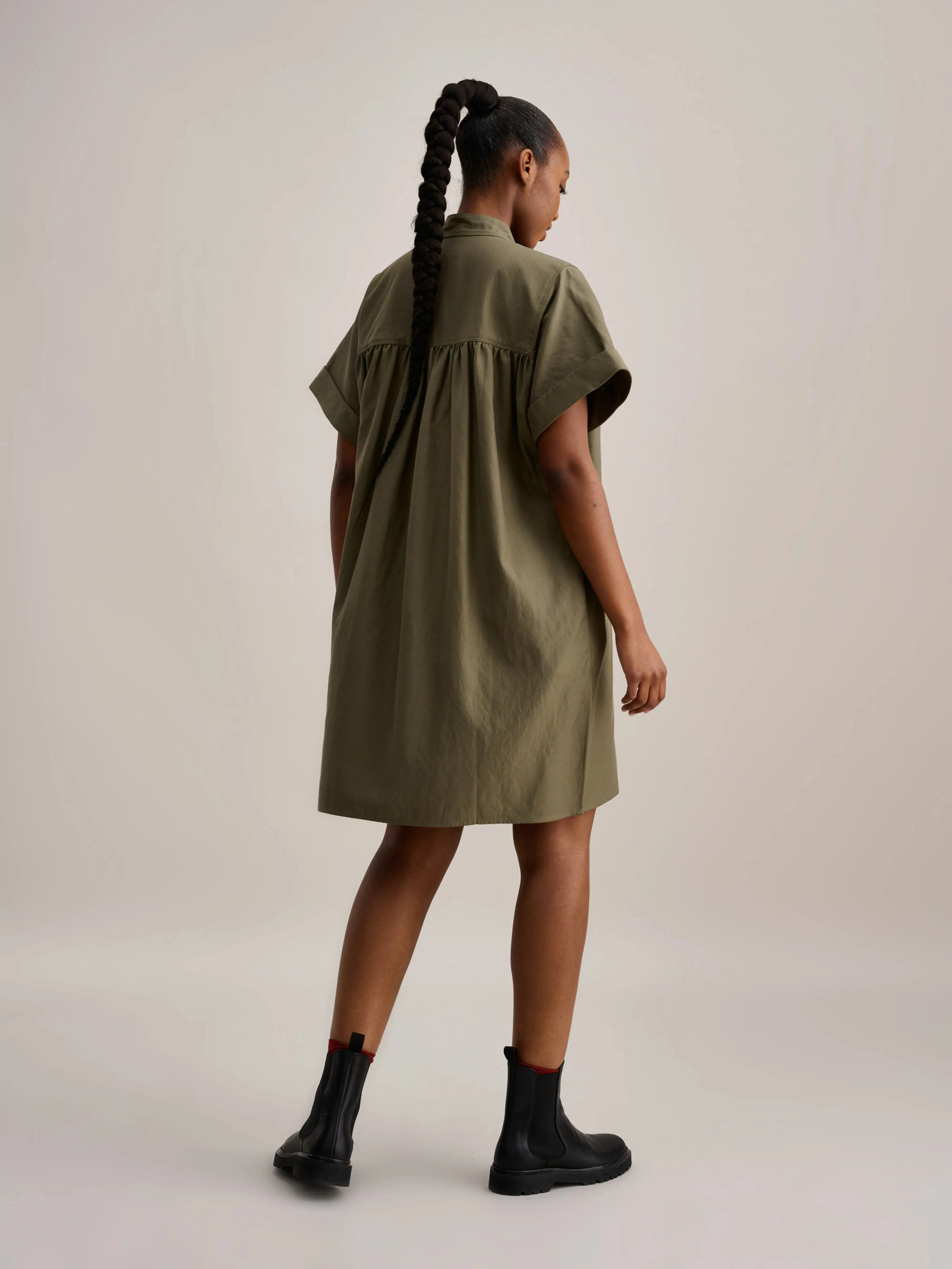 Pomme Dress (232 / W / LODEN) sold by Bellrose product image thumbnail 3