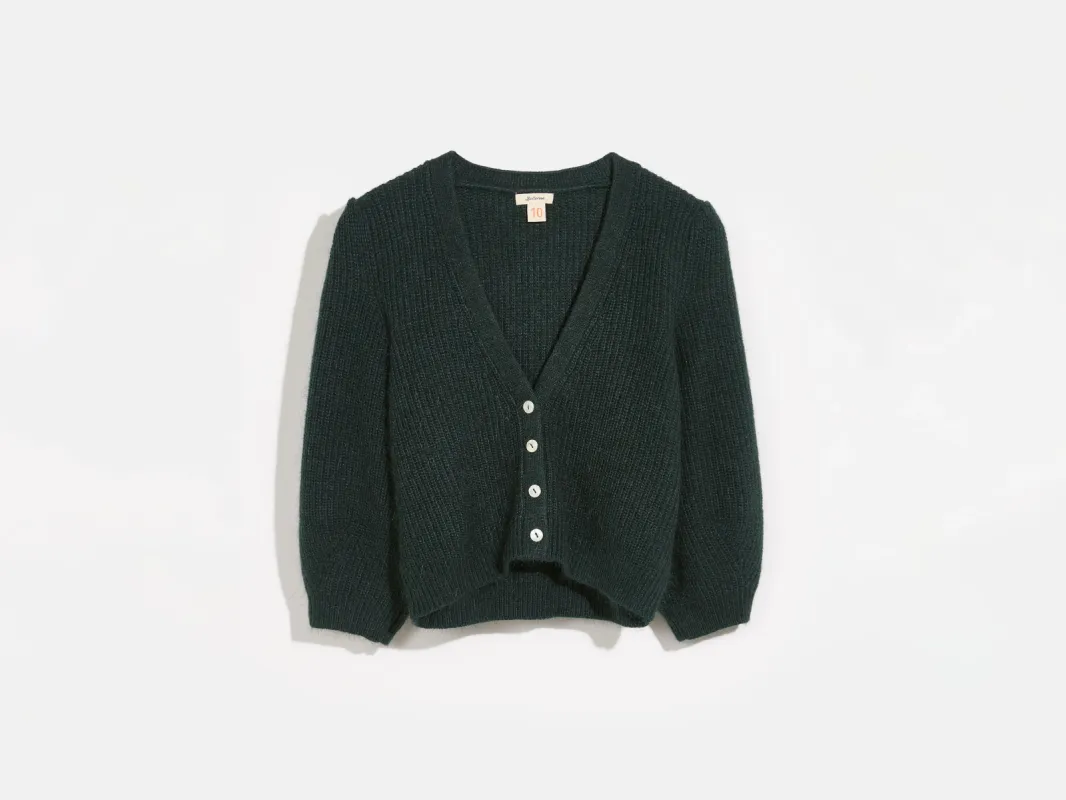 Diogi Cardigan (232 / G / BOTTLE) made by Bellerose