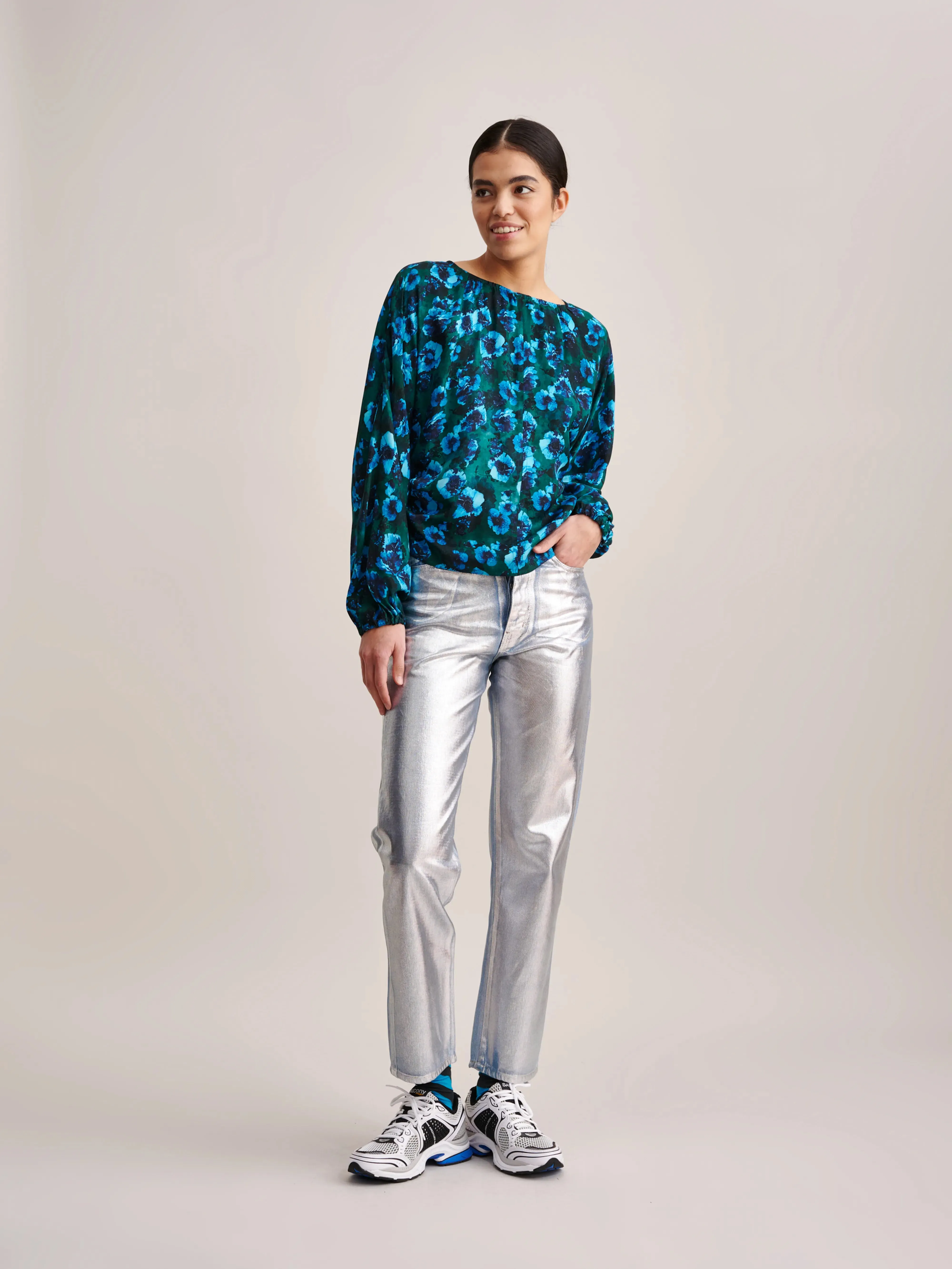 Aida Blouse (232 / W / DISPLAY D) sold by Bellrose product image thumbnail 3