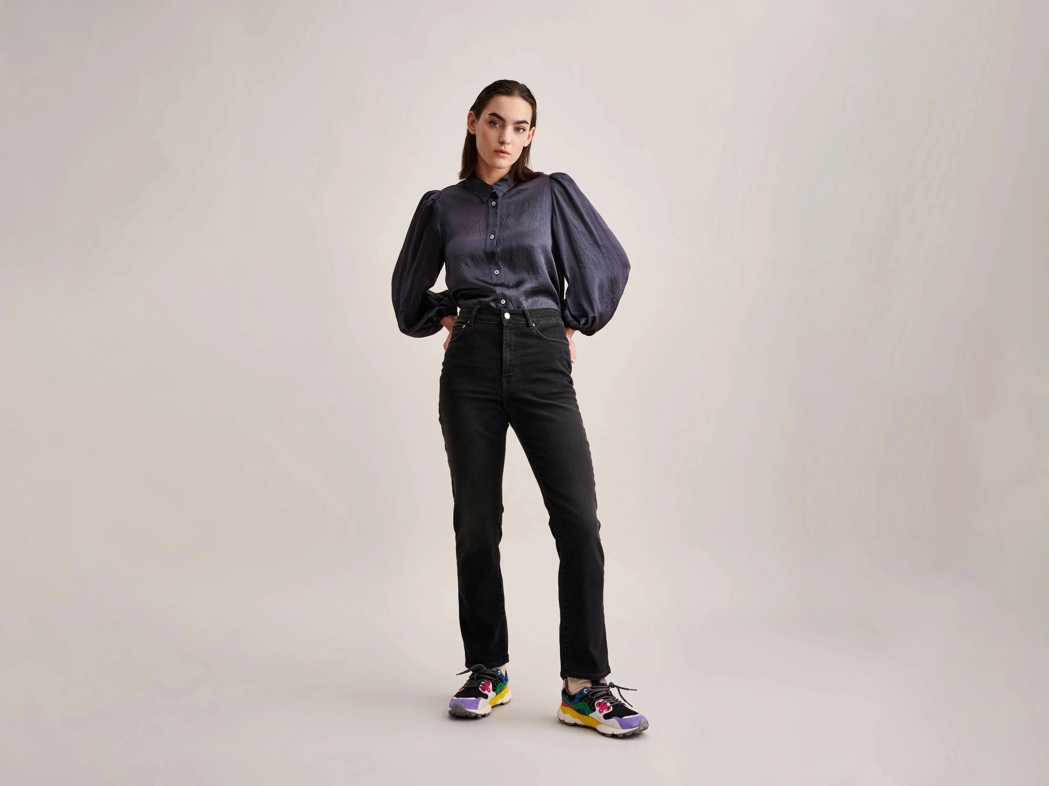 Pamy Jeans (232 / W / USED BLACK) sold by Bellrose