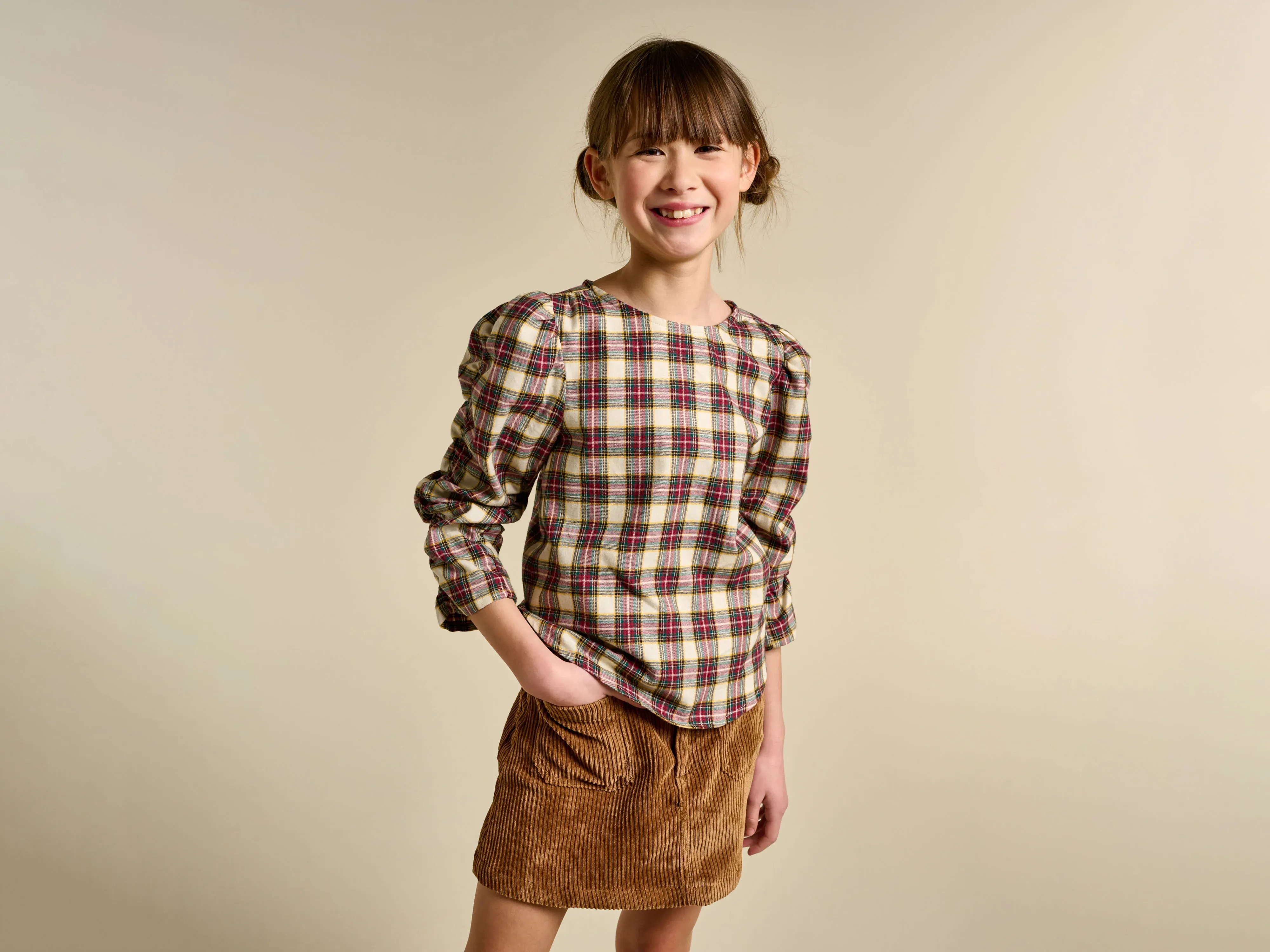 Aladin Blouse (232 / G / CHECK B) sold by Bellrose