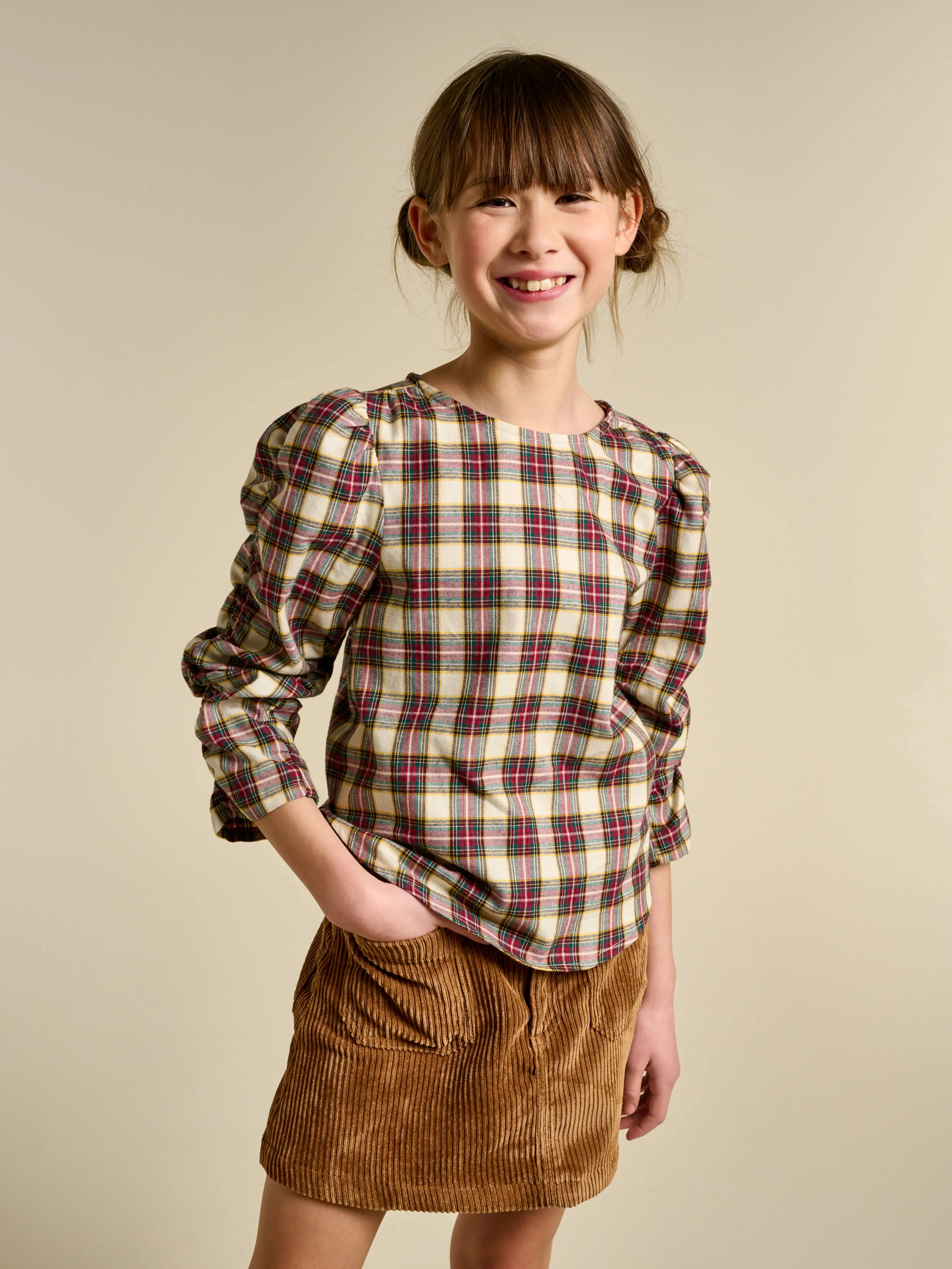 Aladin Blouse (232 / G / CHECK B) sold by Bellrose product image thumbnail 2