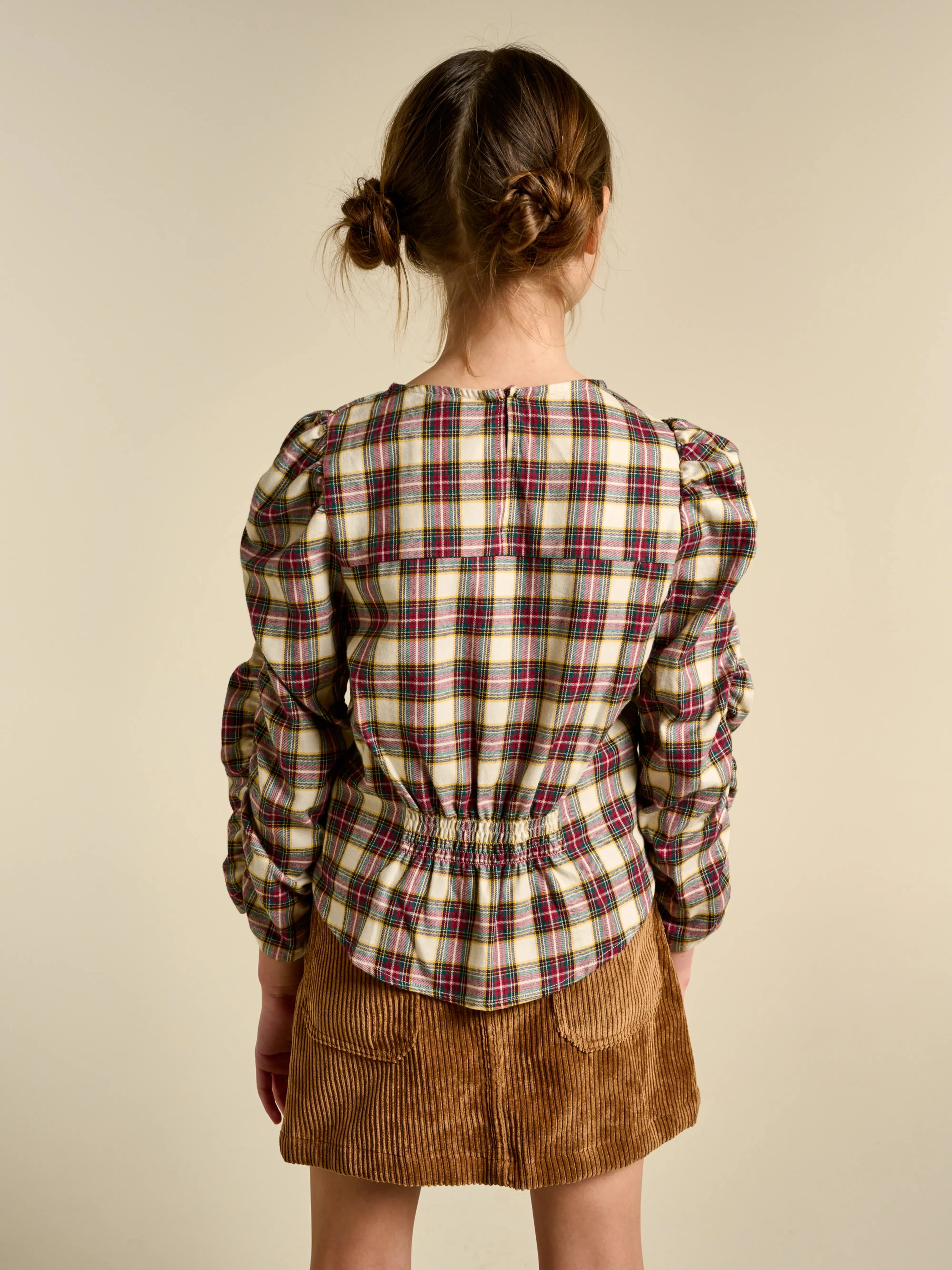 Aladin Blouse (232 / G / CHECK B) sold by Bellrose product image thumbnail 3