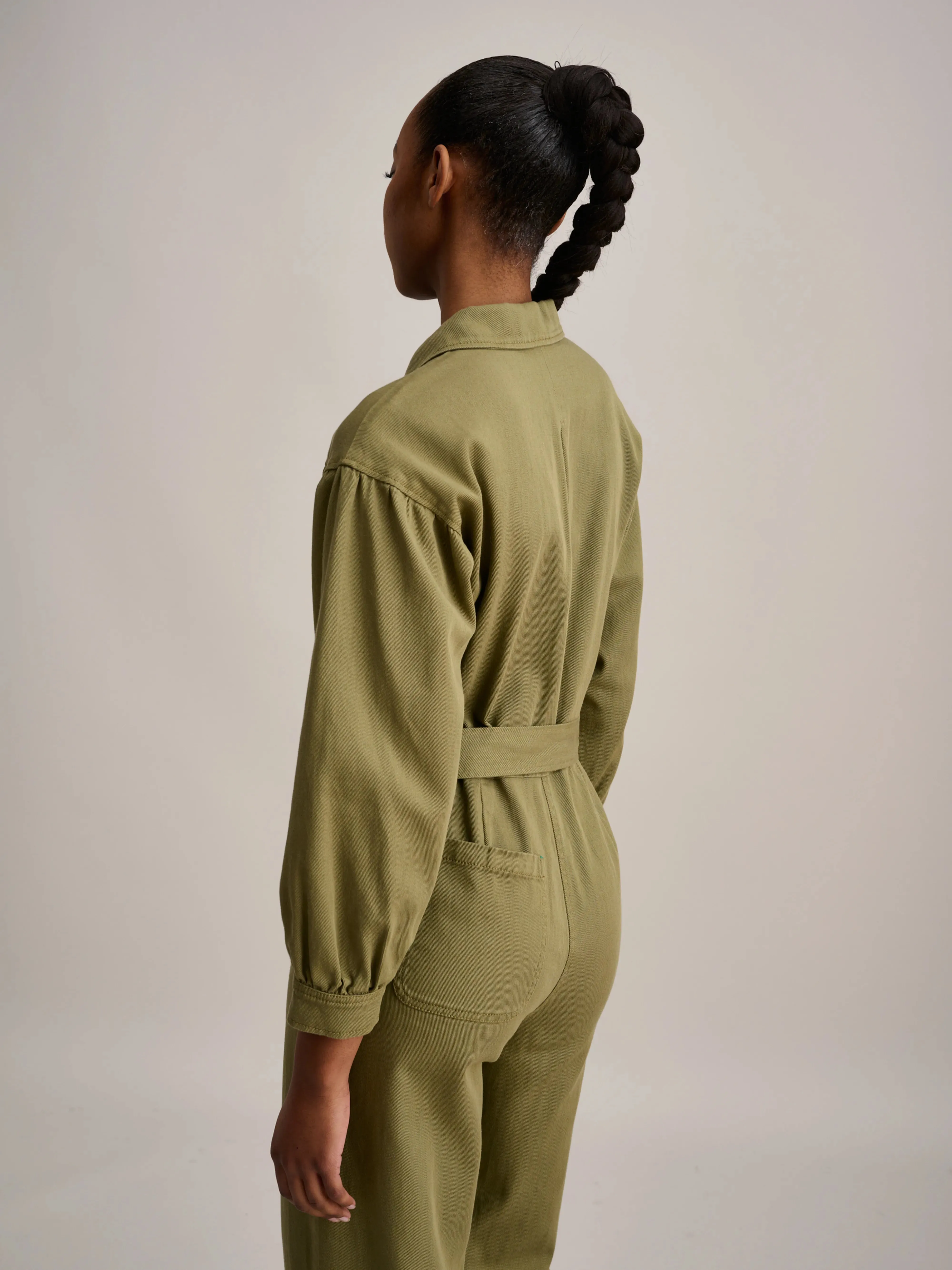 Louna Jumpsuit (232 / W / LODEN) sold by Bellrose product image thumbnail 4